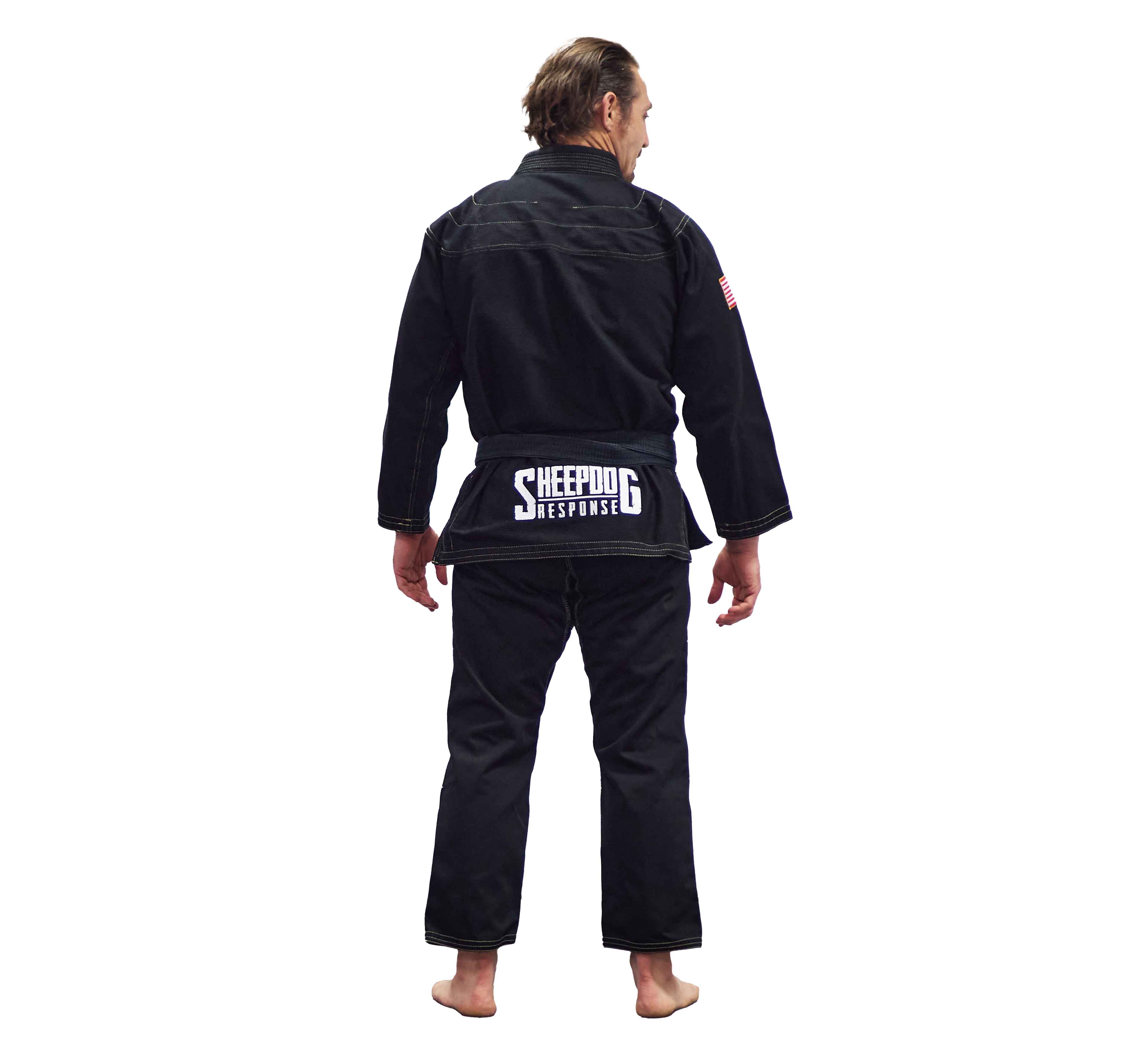 Lightweight BJJ Gi Sheepdog Response Edition Black