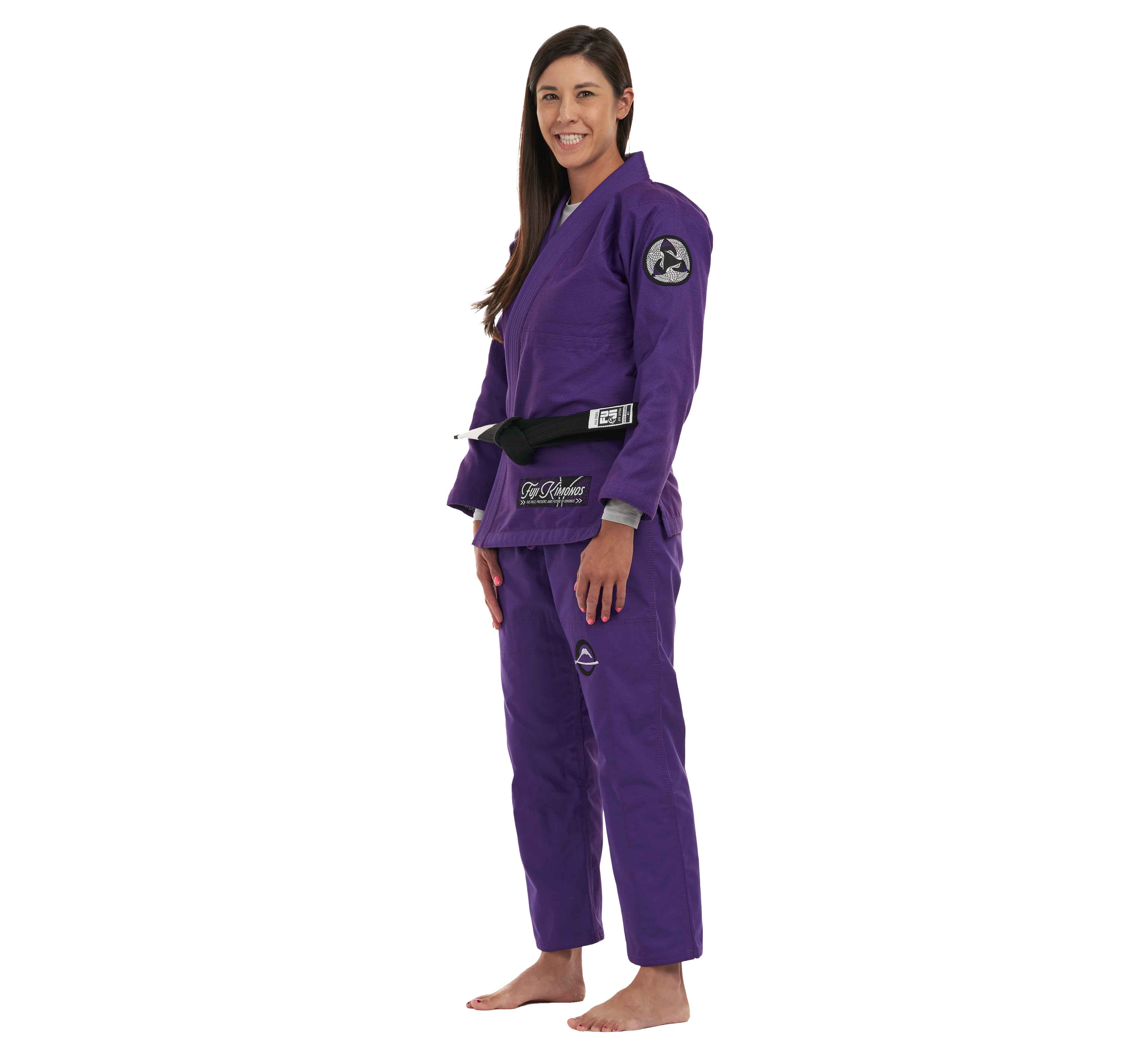 Womens Suparaito BJJ Gi Crane Edition Purple