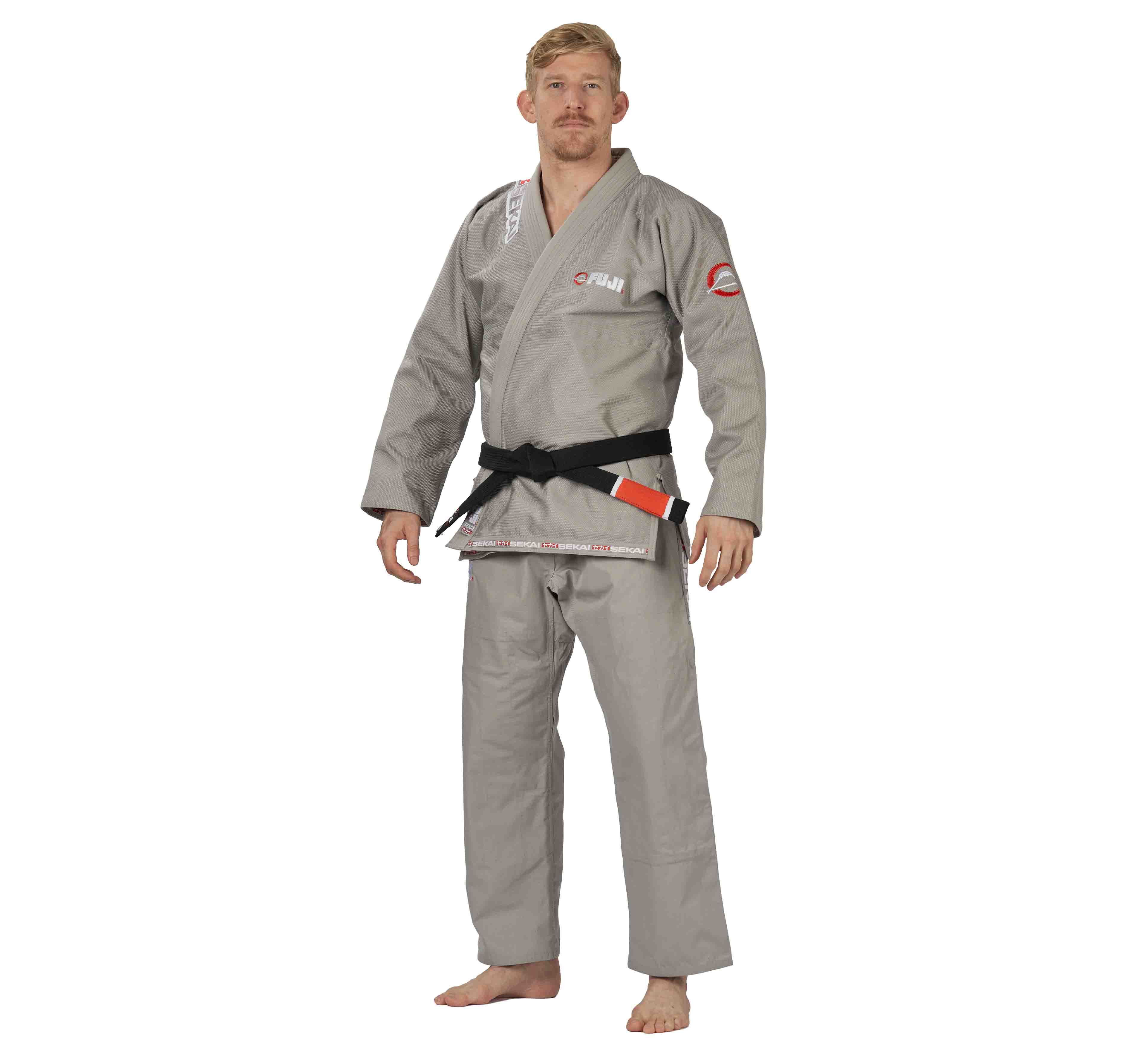 Sekai 2.0 BJJ Gi Grey/Red