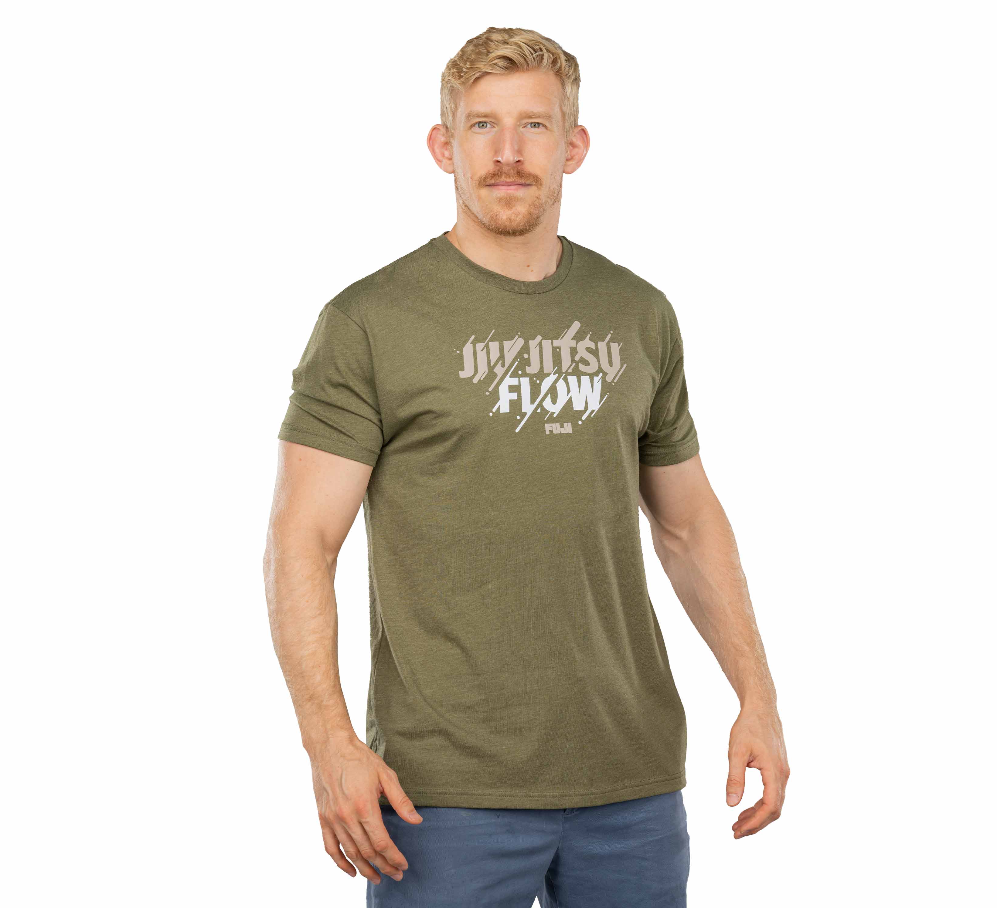 Jiu-Jitsu Flow T-Shirt Military Green