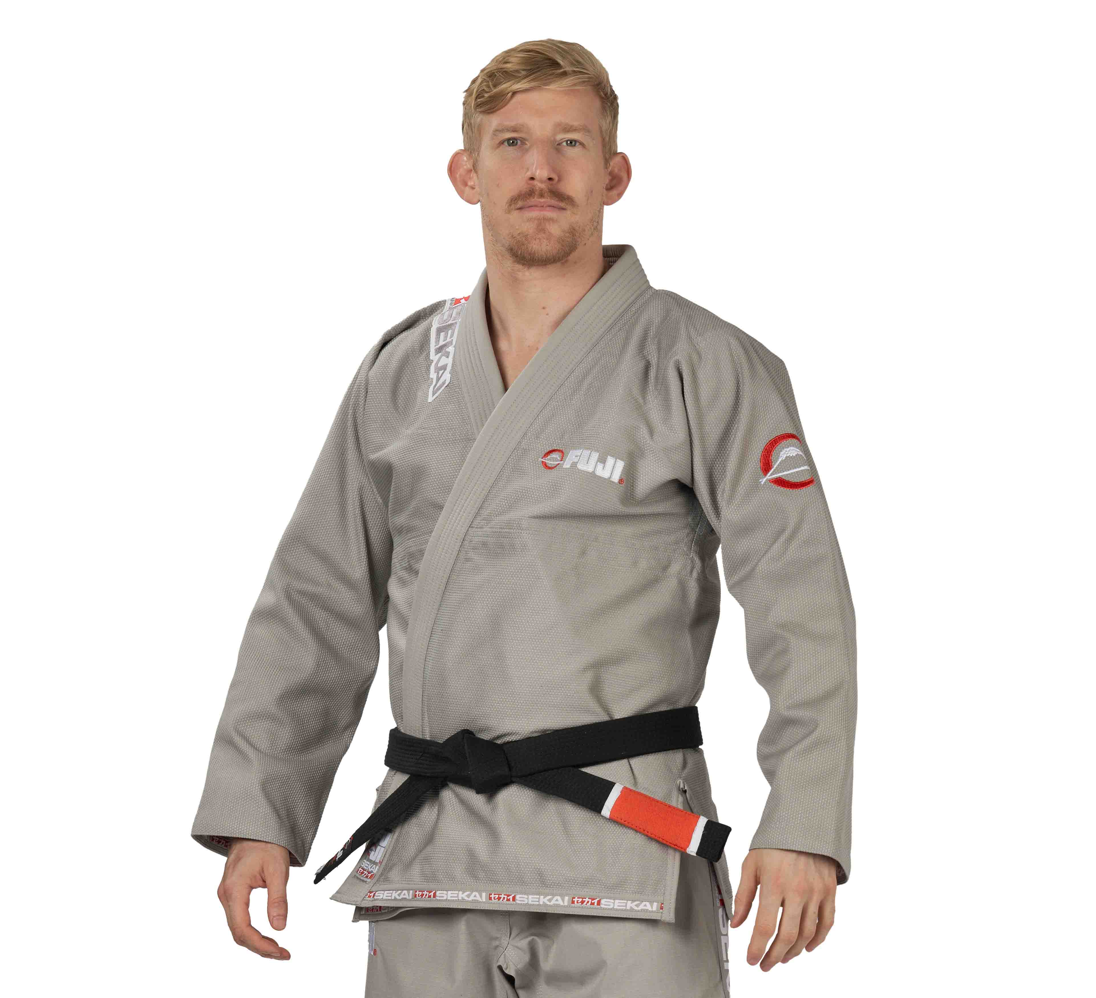 Sekai 2.0 BJJ Gi Grey/Red