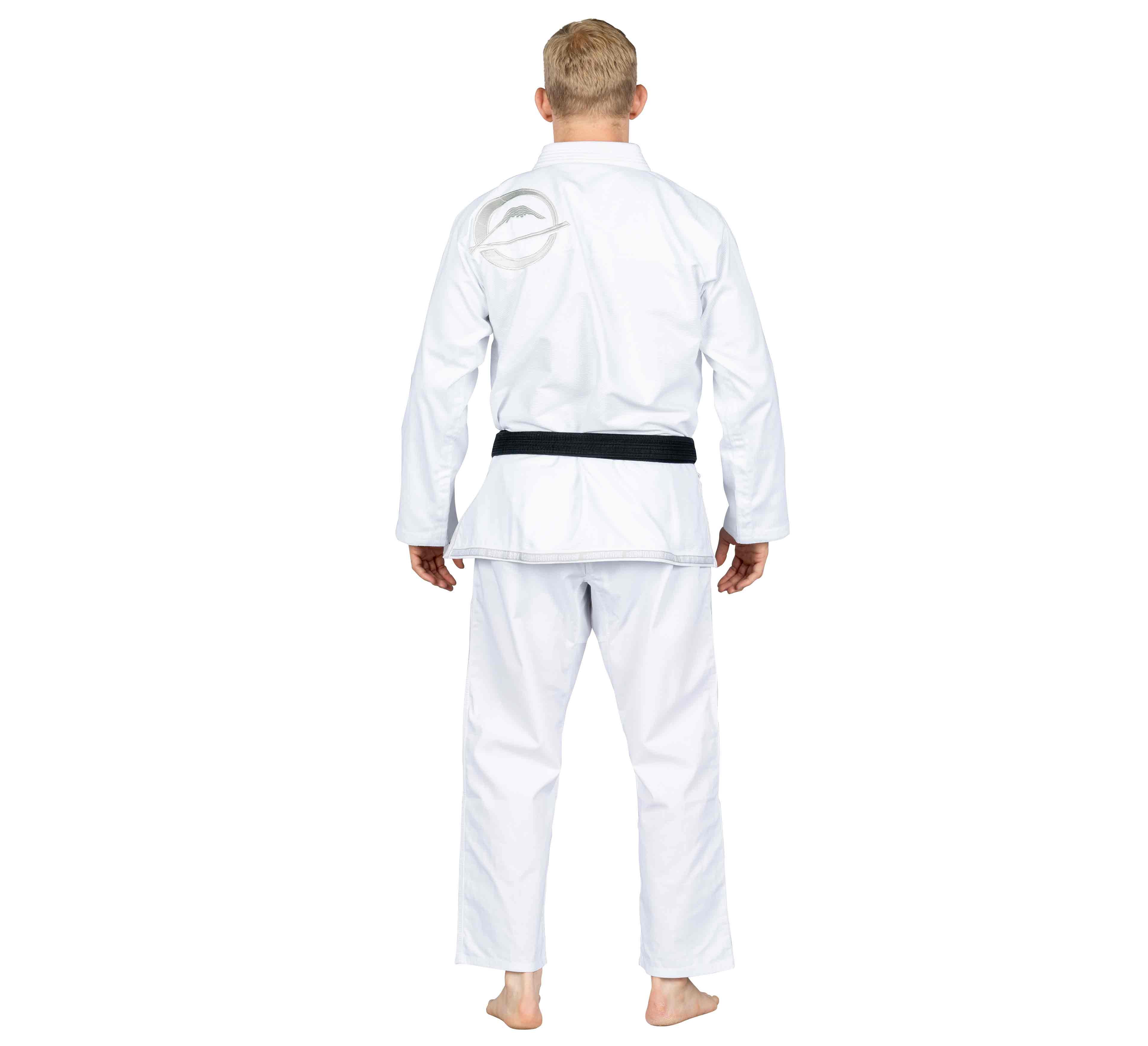 Suparaito BJJ Gi Submit Everyone Ice White