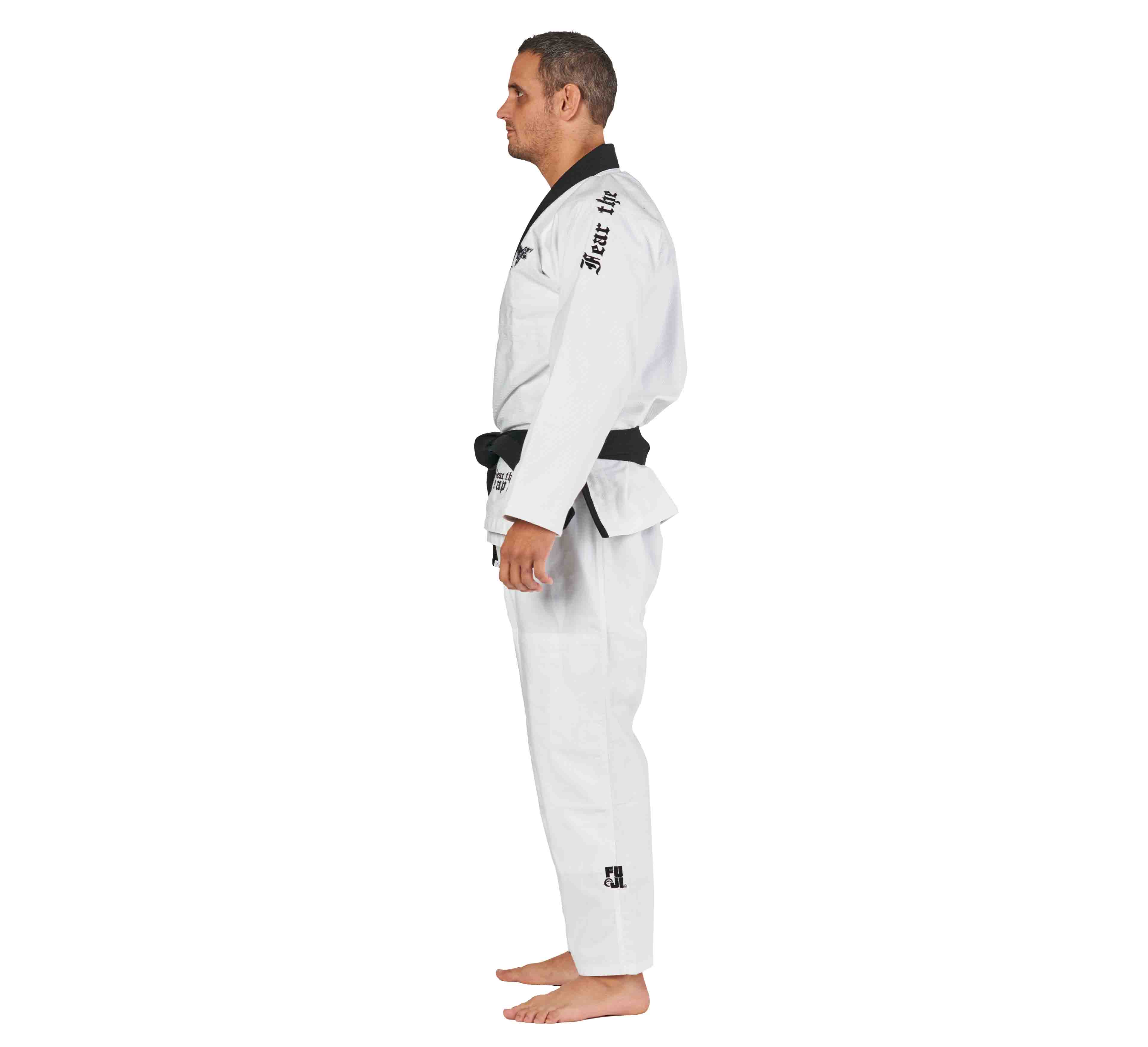 Sekai 2.0 BJJ Gi Fear The Reaper Edition White