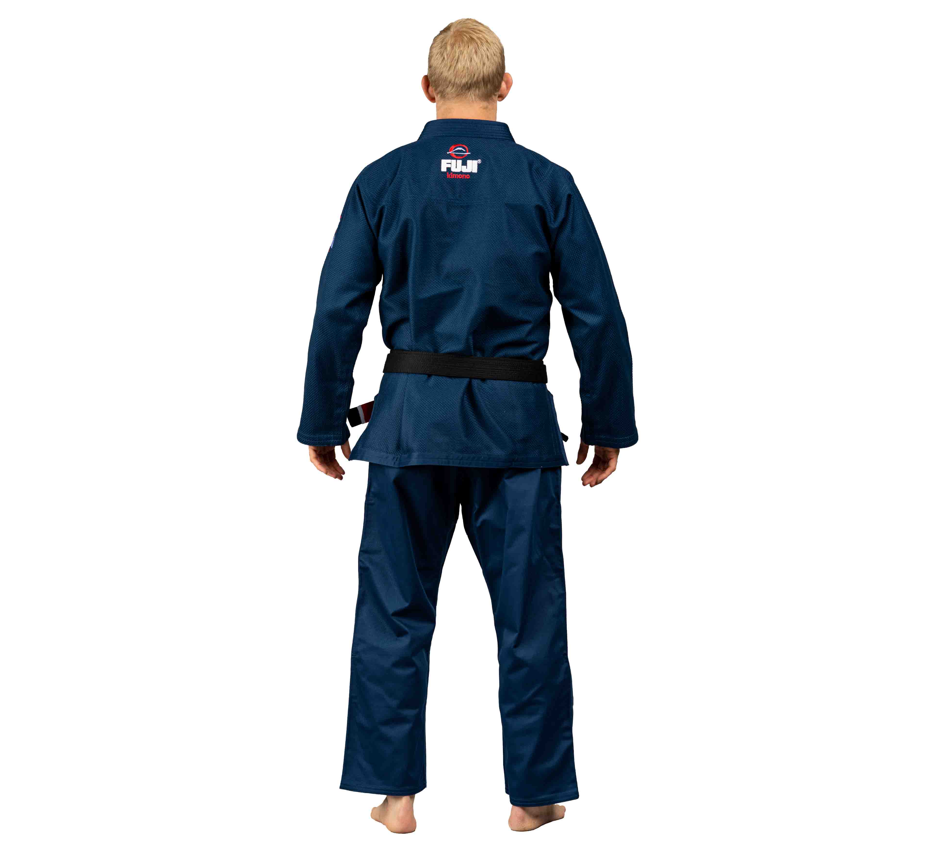 Blue outlet gi and two gloves