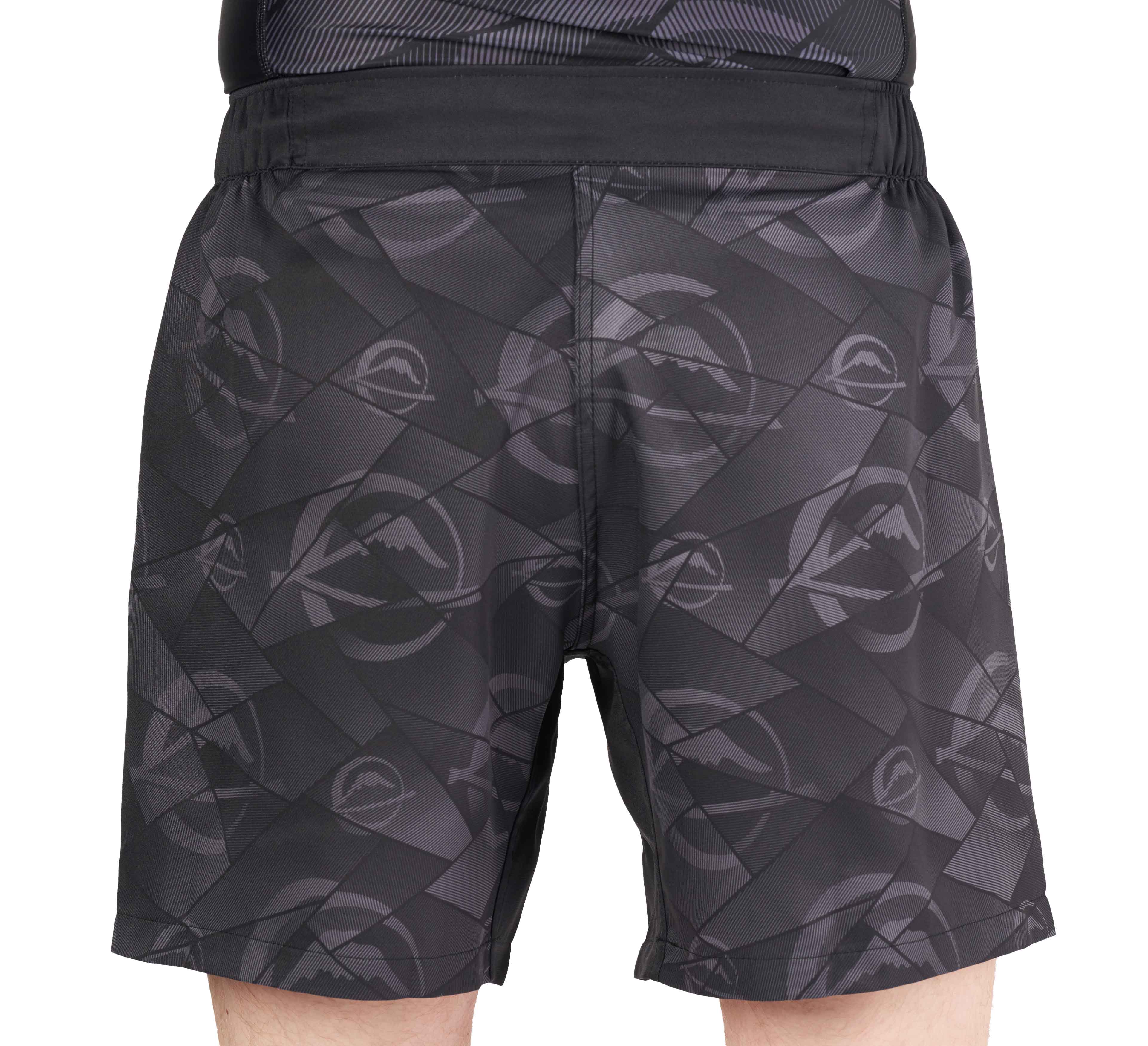 Battle Stripes Lightweight Shorts Black