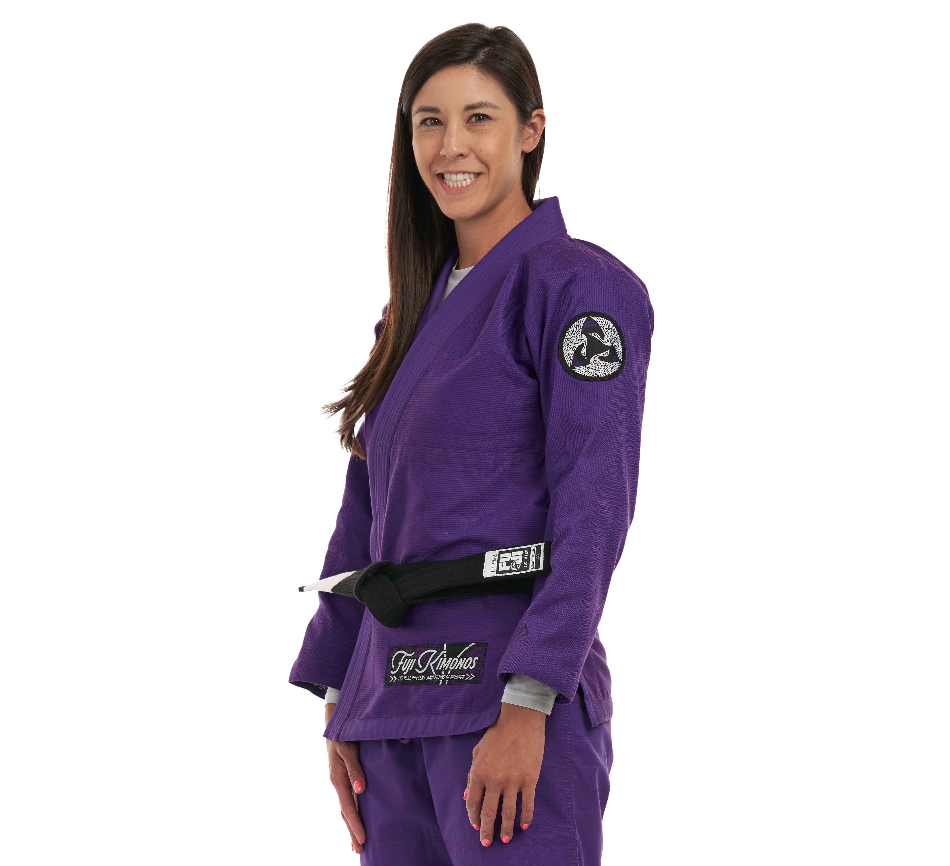 Womens Suparaito BJJ Gi Crane Edition Purple