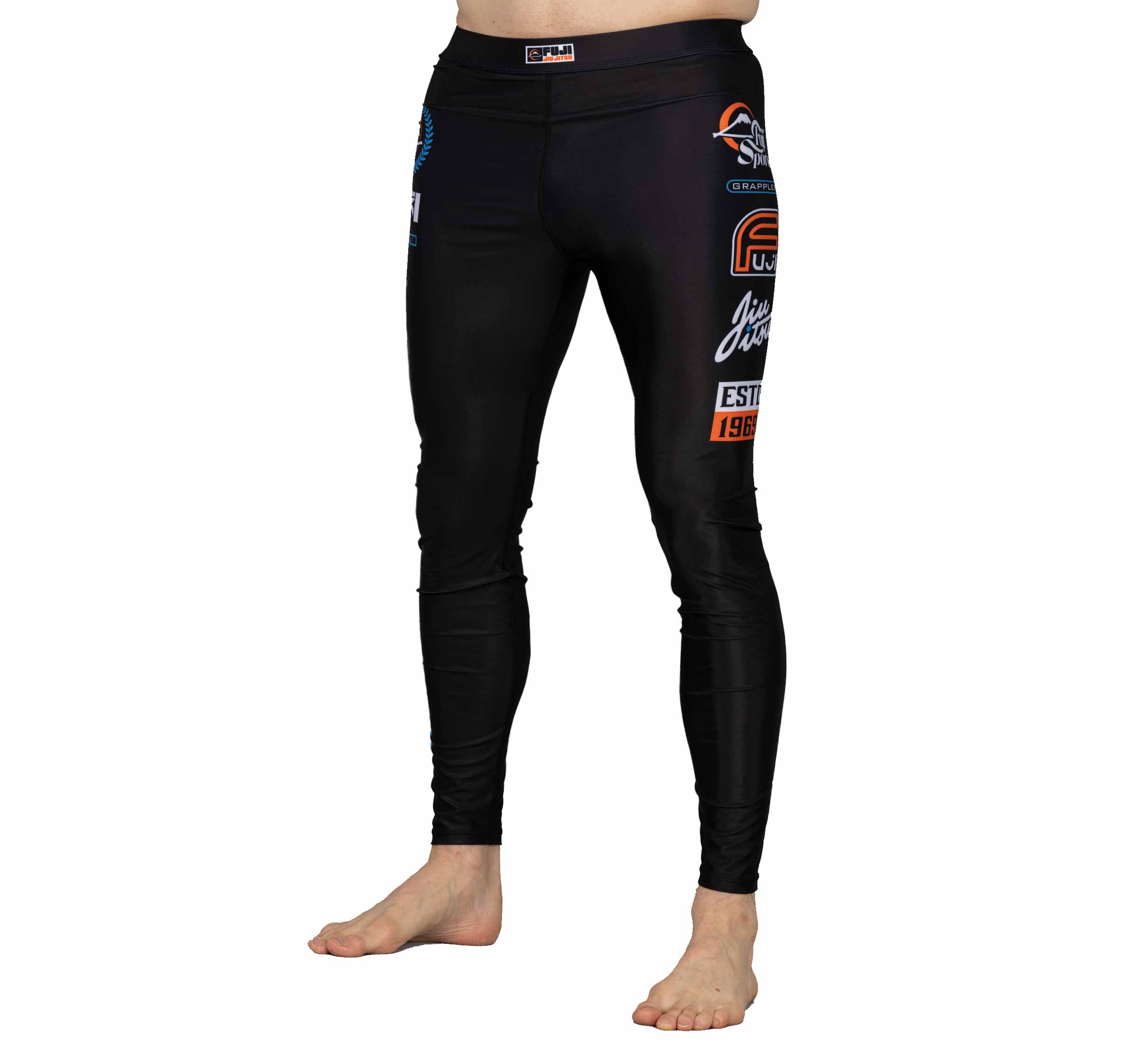 XTR Extreme V2 Grappling Spats Black