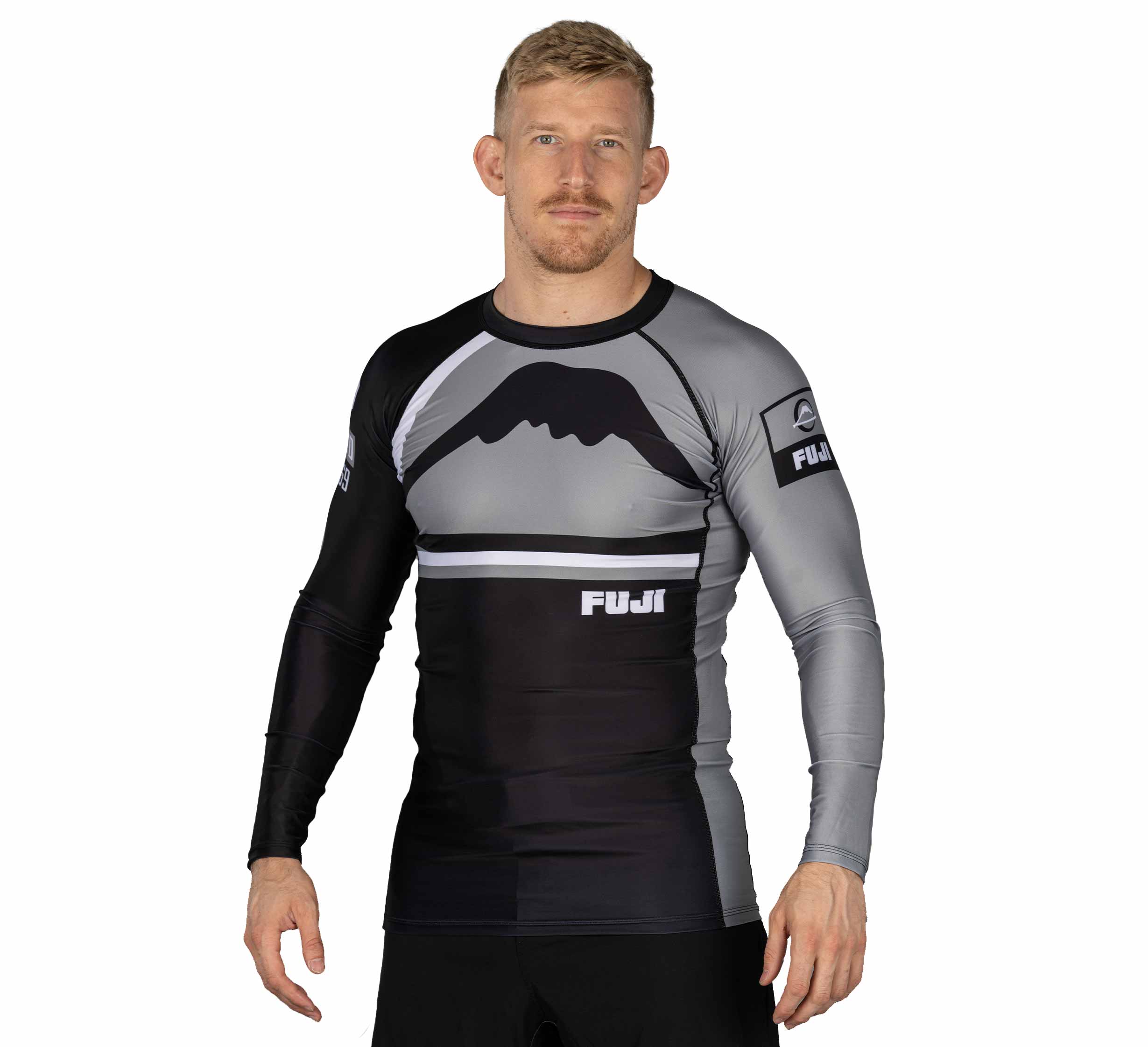 Mount Long Sleeve Rashguard Grey