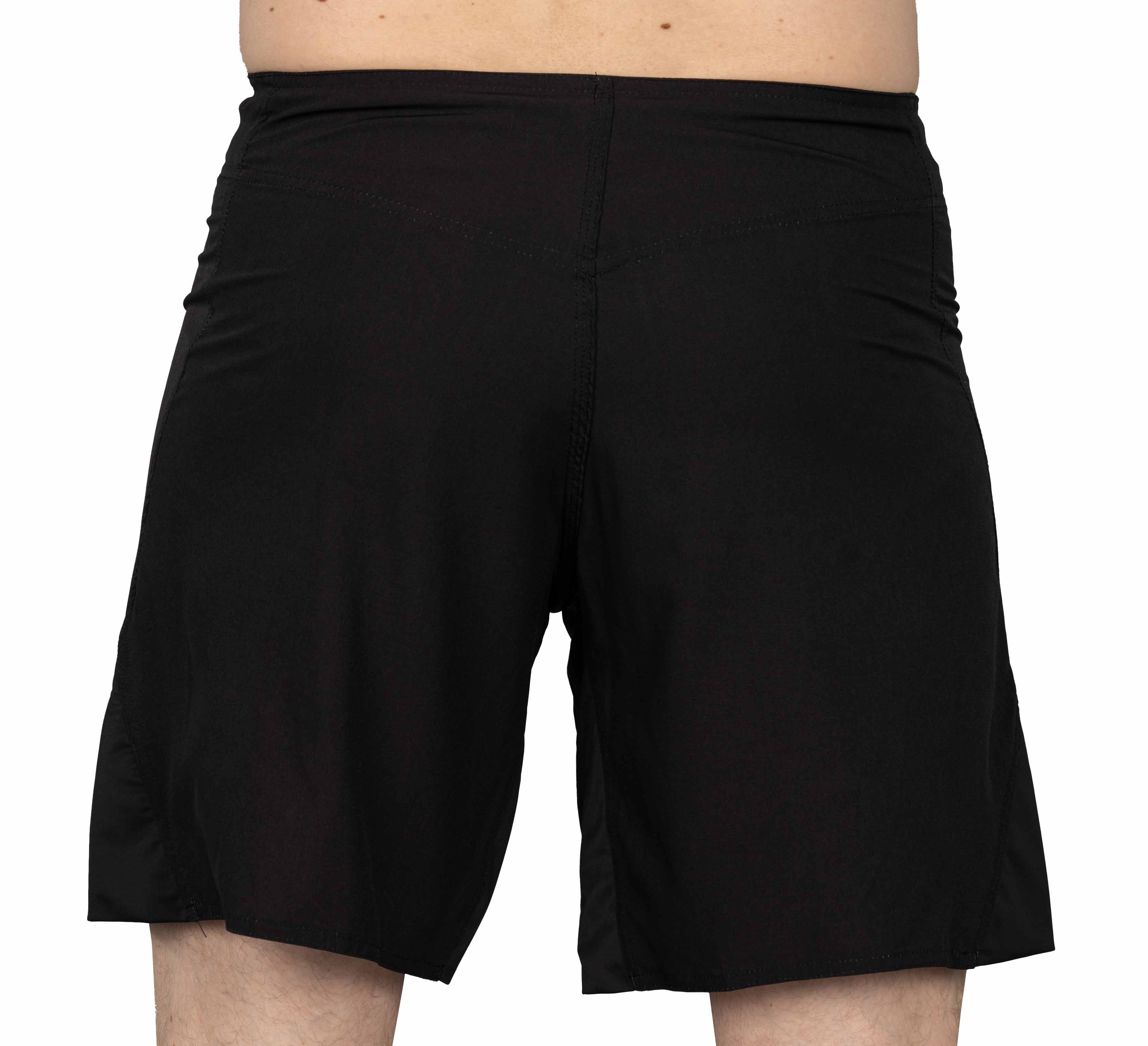 Baseline Fight Shorts Black/Orange