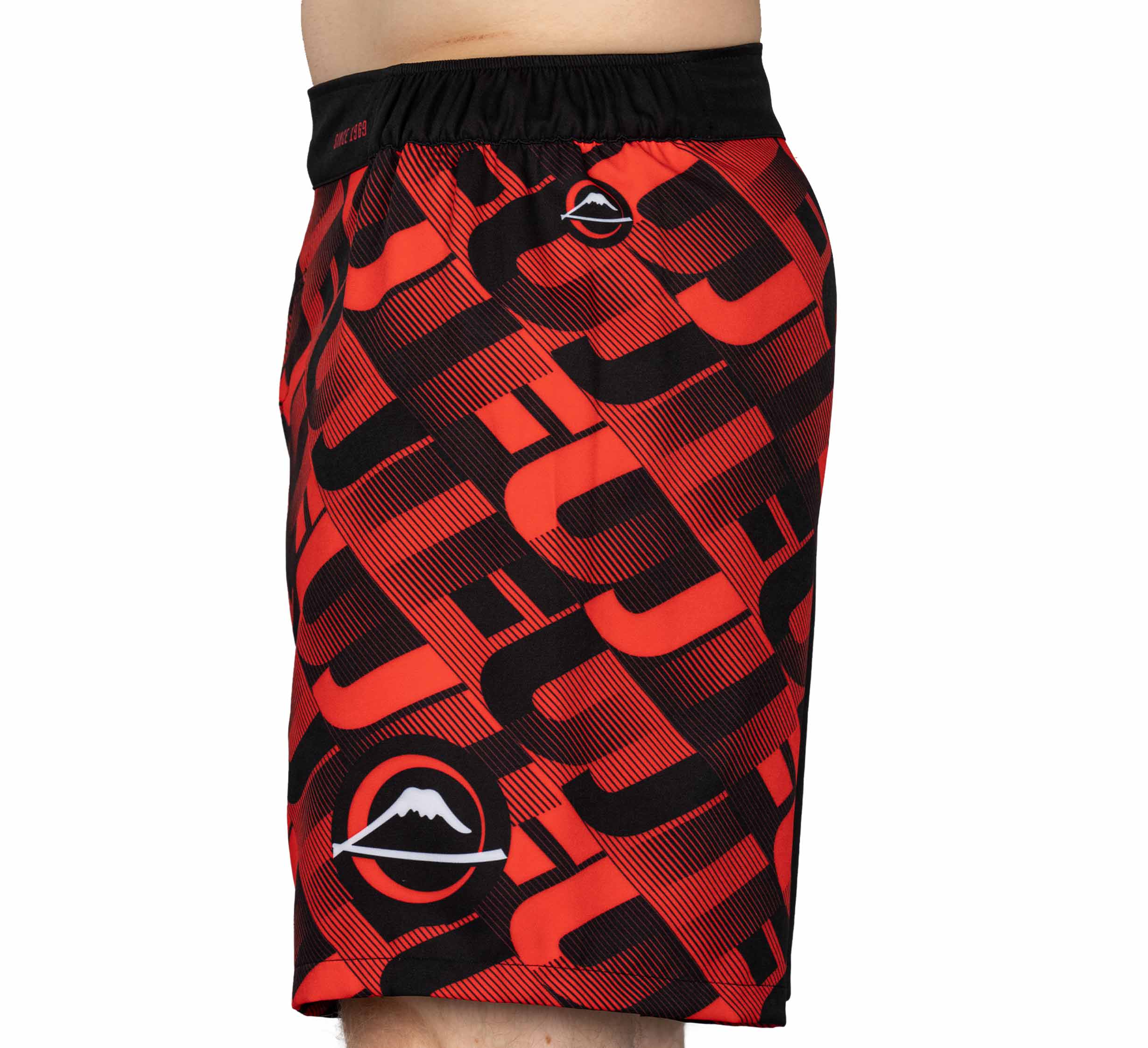 Match Grappling Fight Shorts Red