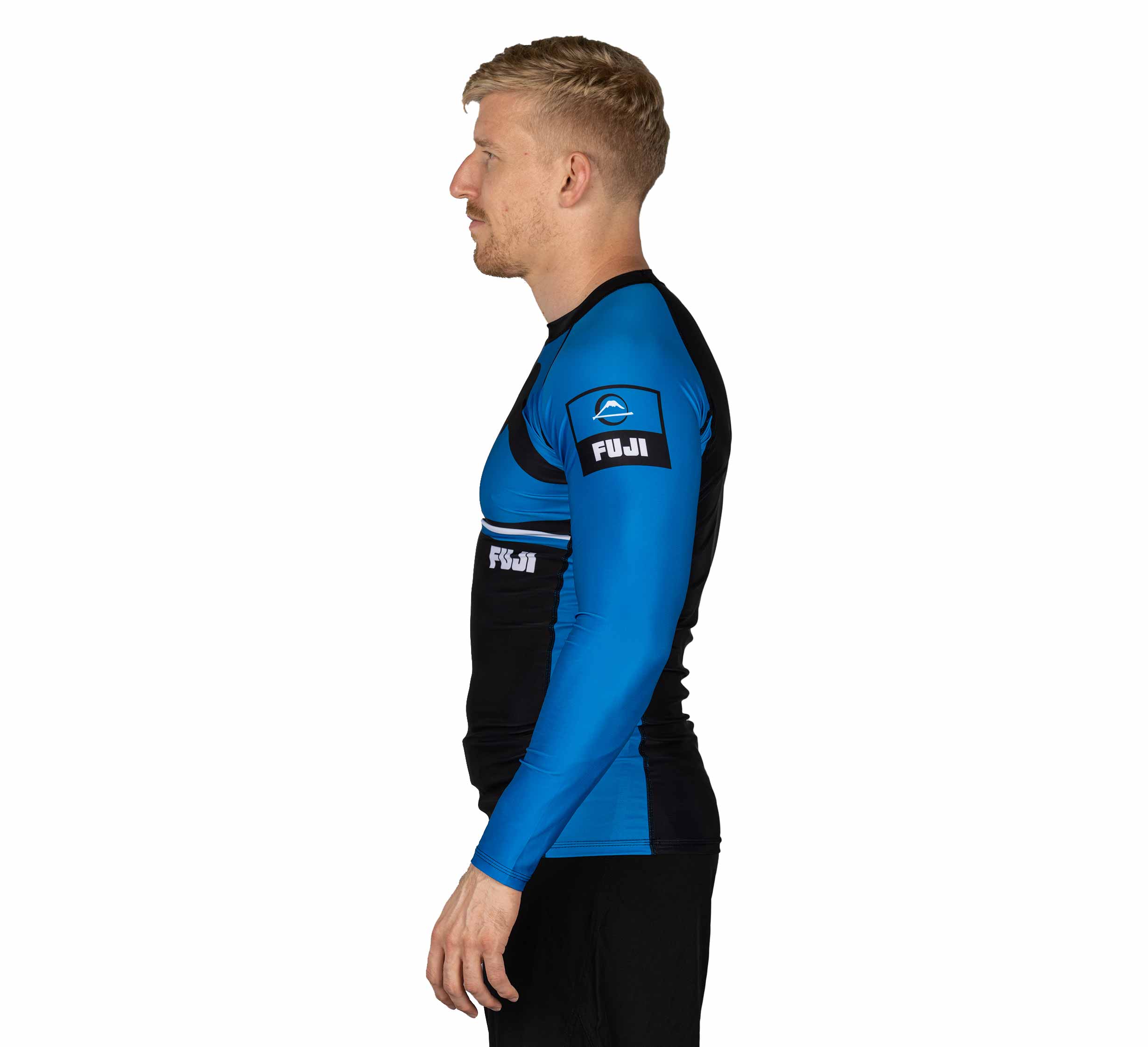 Mount Long Sleeve Rashguard Blue