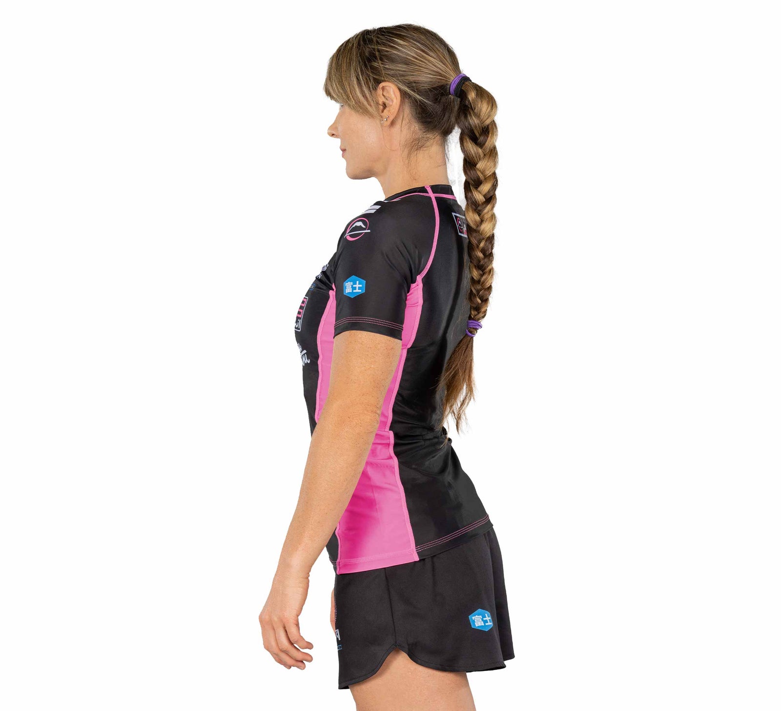 XTR Extreme Womens Short Sleeve Rashguard Pink – FUJI Sports