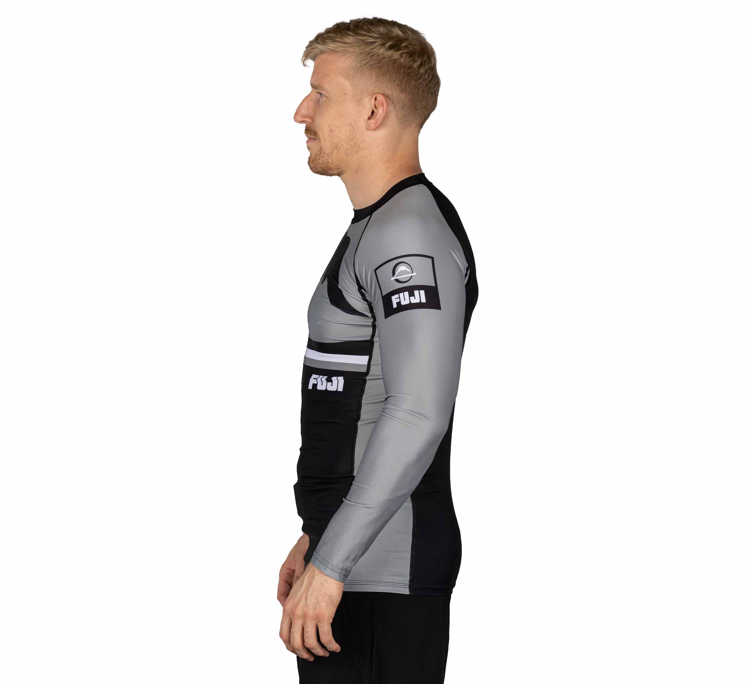 Mount Long Sleeve Rashguard Grey