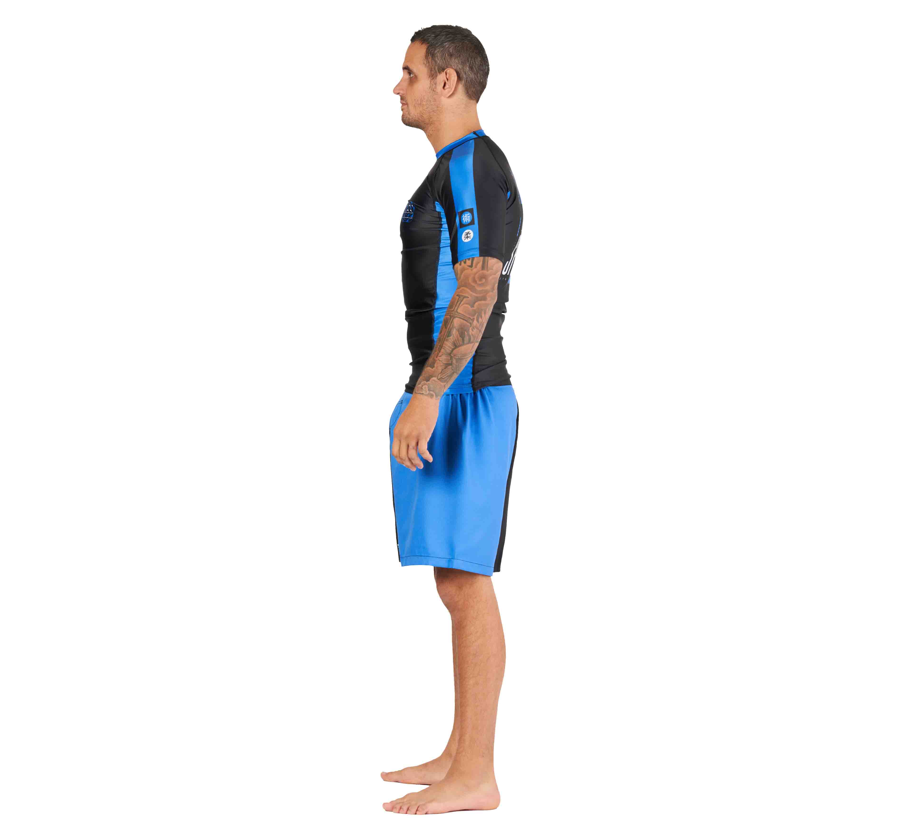 Tapout Technical Rashguard Black/Blue