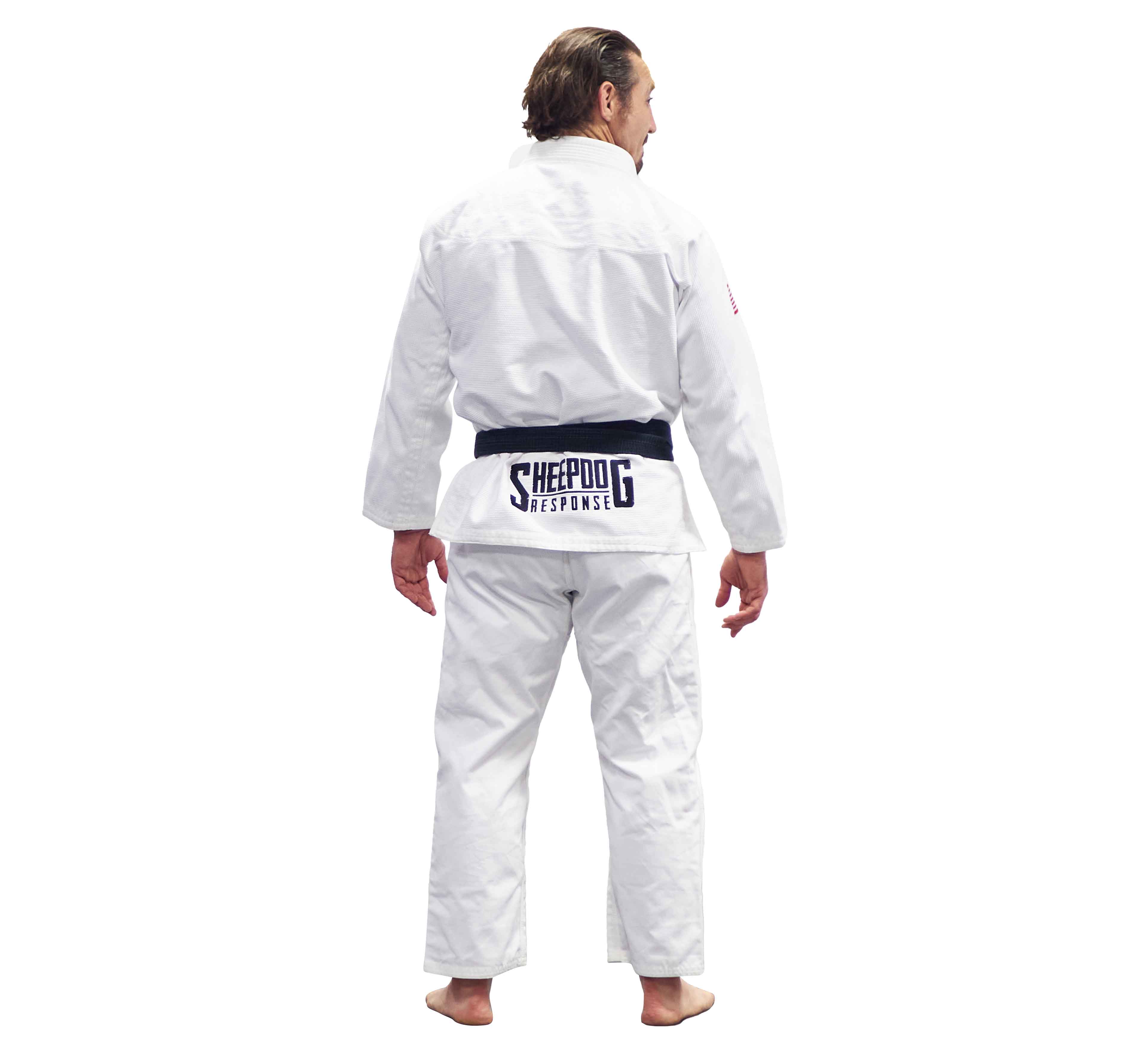 Lightweight BJJ Gi Sheepdog Response Edition White