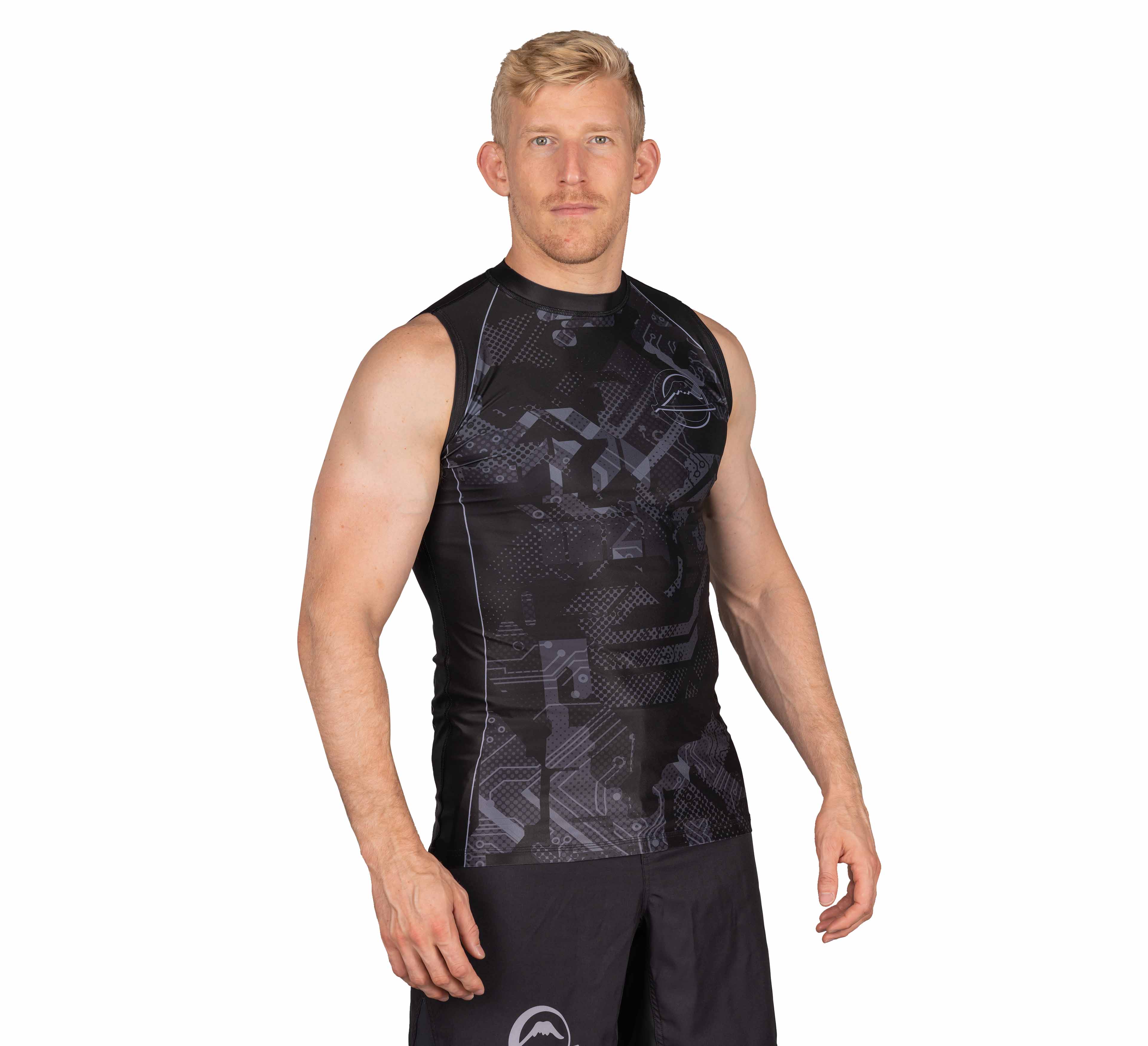 Matrix Sleeveless Rashguard Black