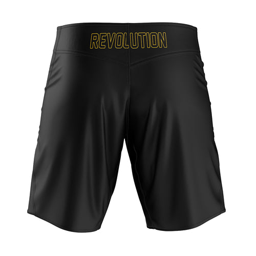 Fuji Baseline MMA BJJ No Gi Grappling Competition Fight Board Shorts -  Black