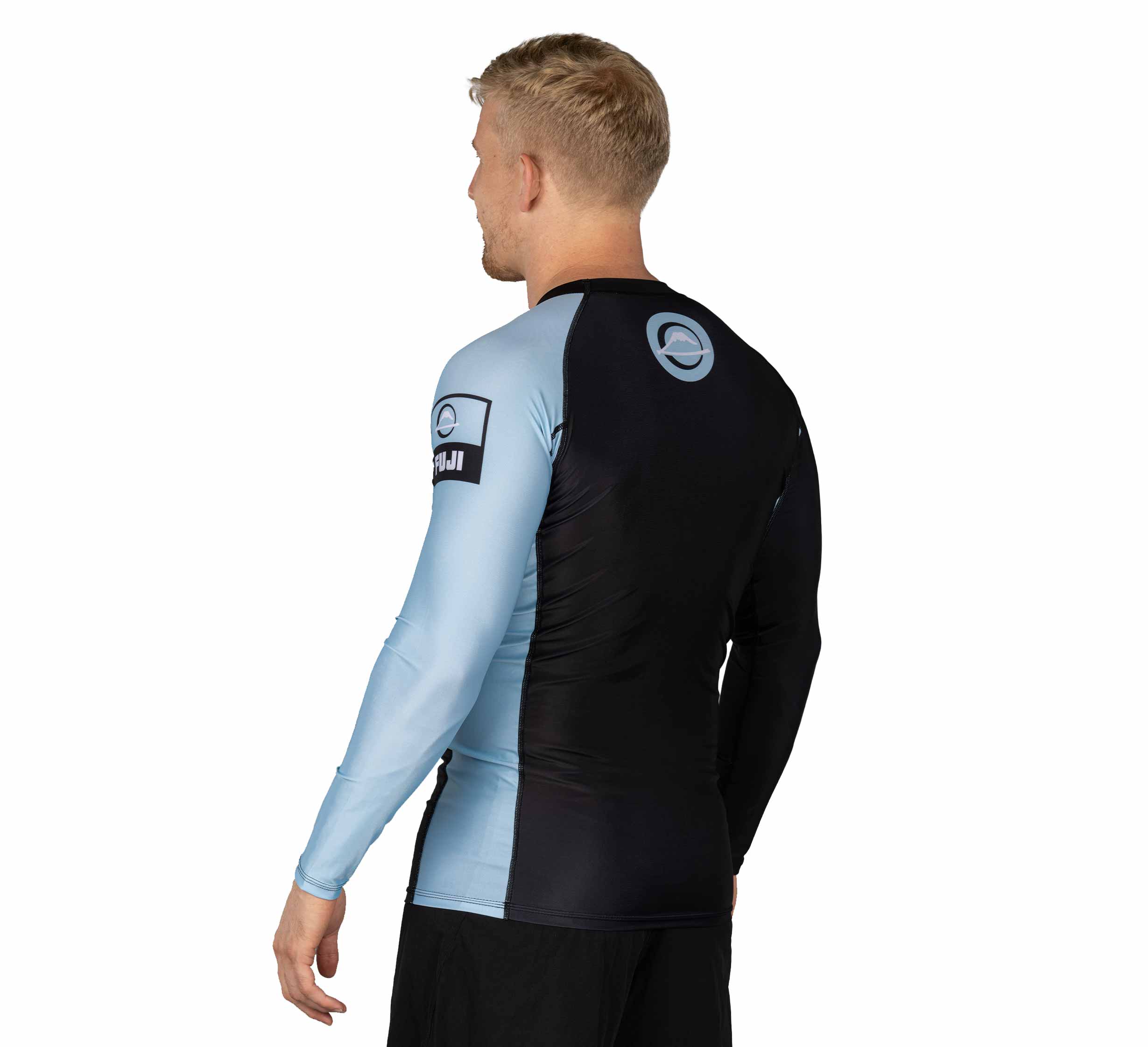 Mount Long Sleeve Rashguard Light Blue