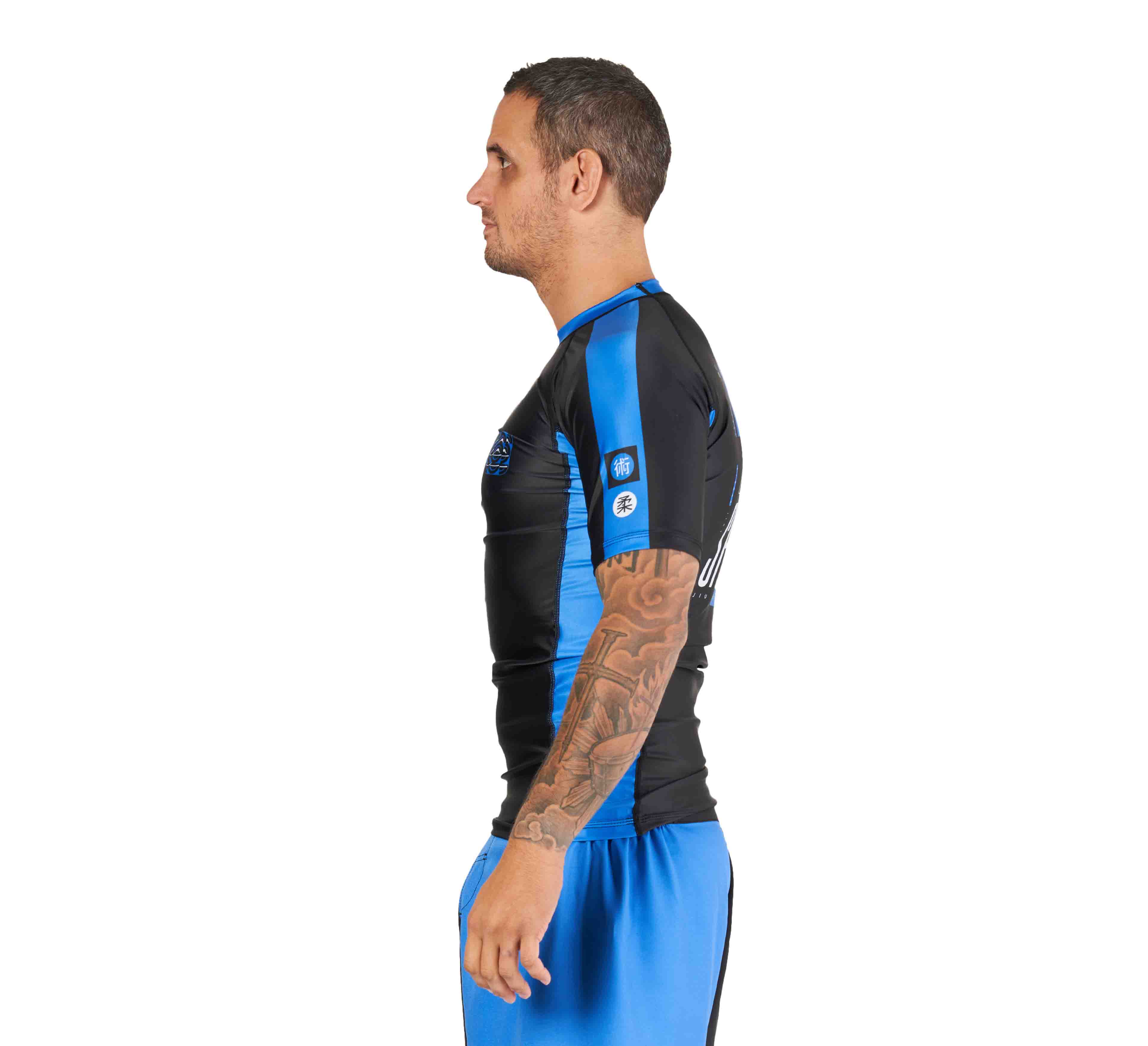 Tapout Technical Rashguard Black/Blue