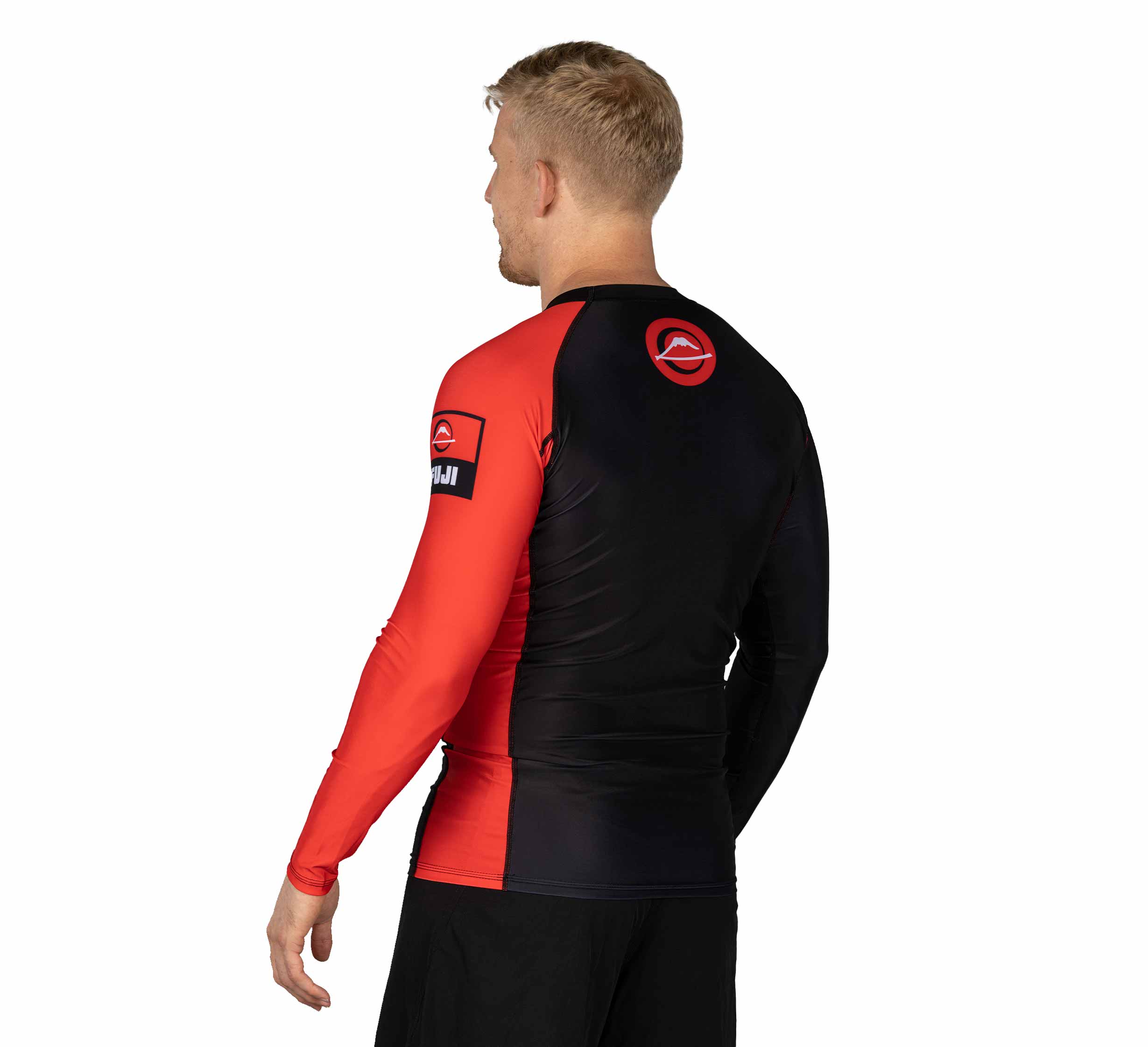 Mount Long Sleeve Rashguard Red