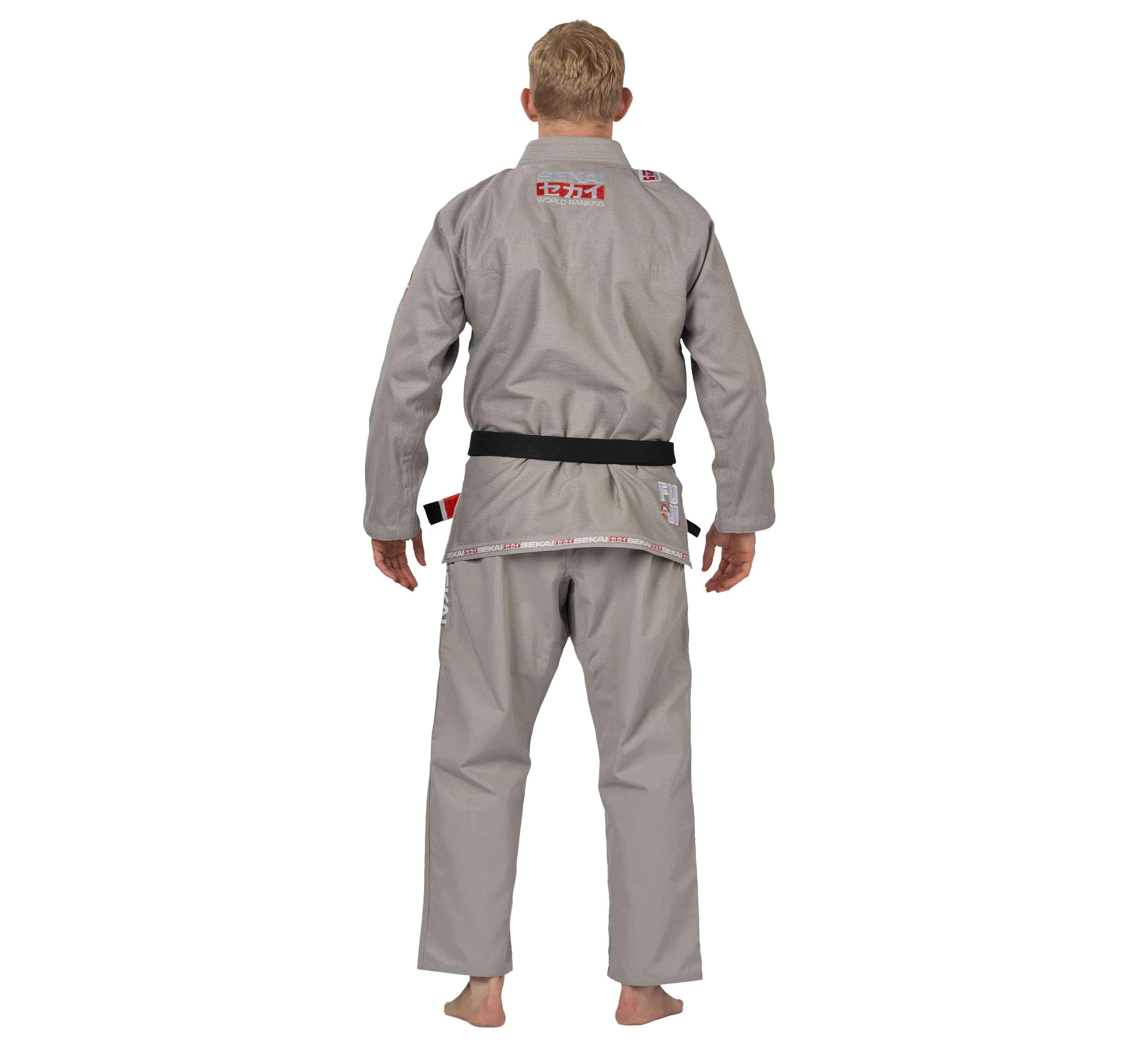 Sekai 2.0 BJJ Gi Grey/Red