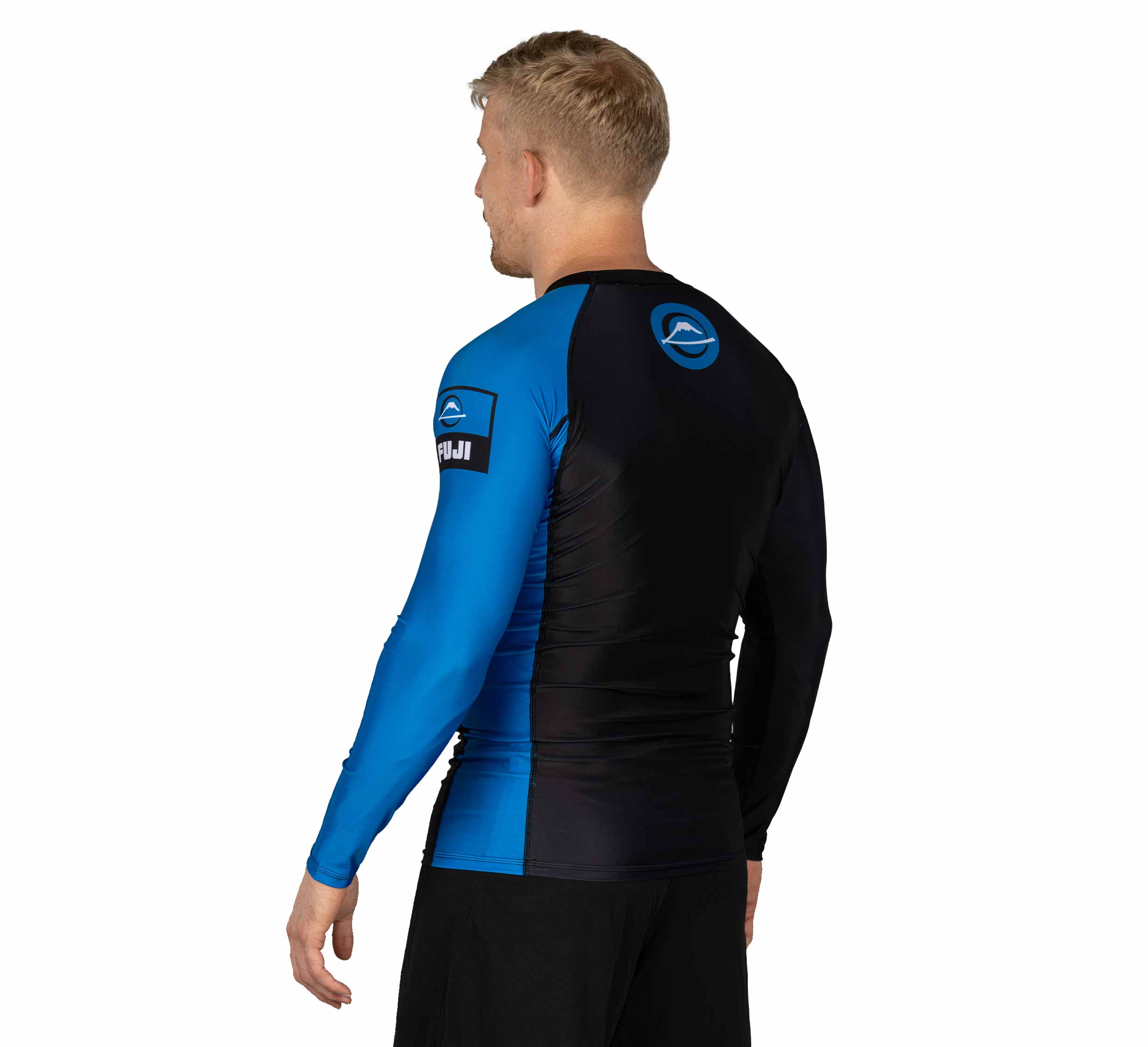 Mount Long Sleeve Rashguard Blue