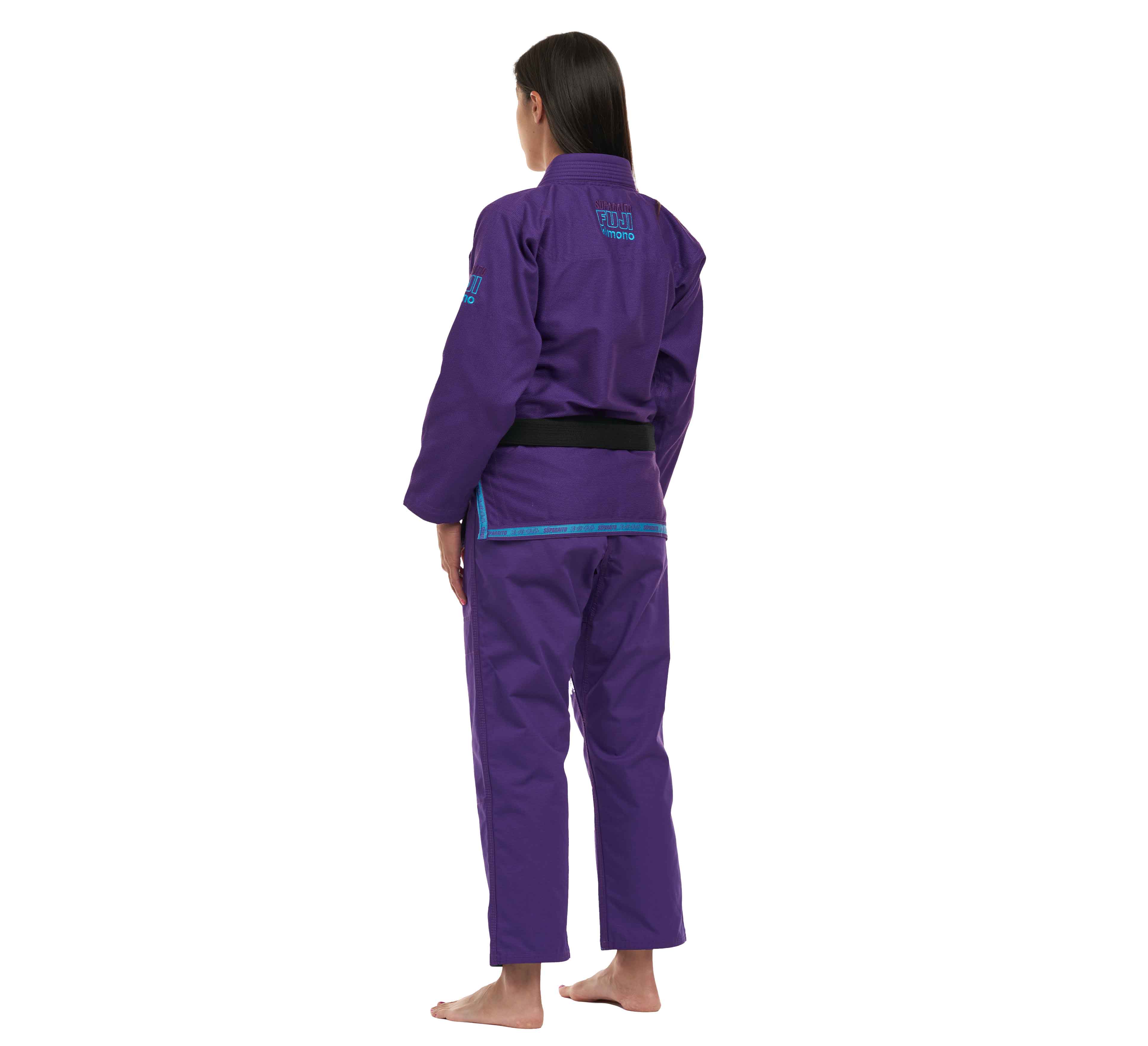 Suparaito Womens BJJ Gi Purple/Blue