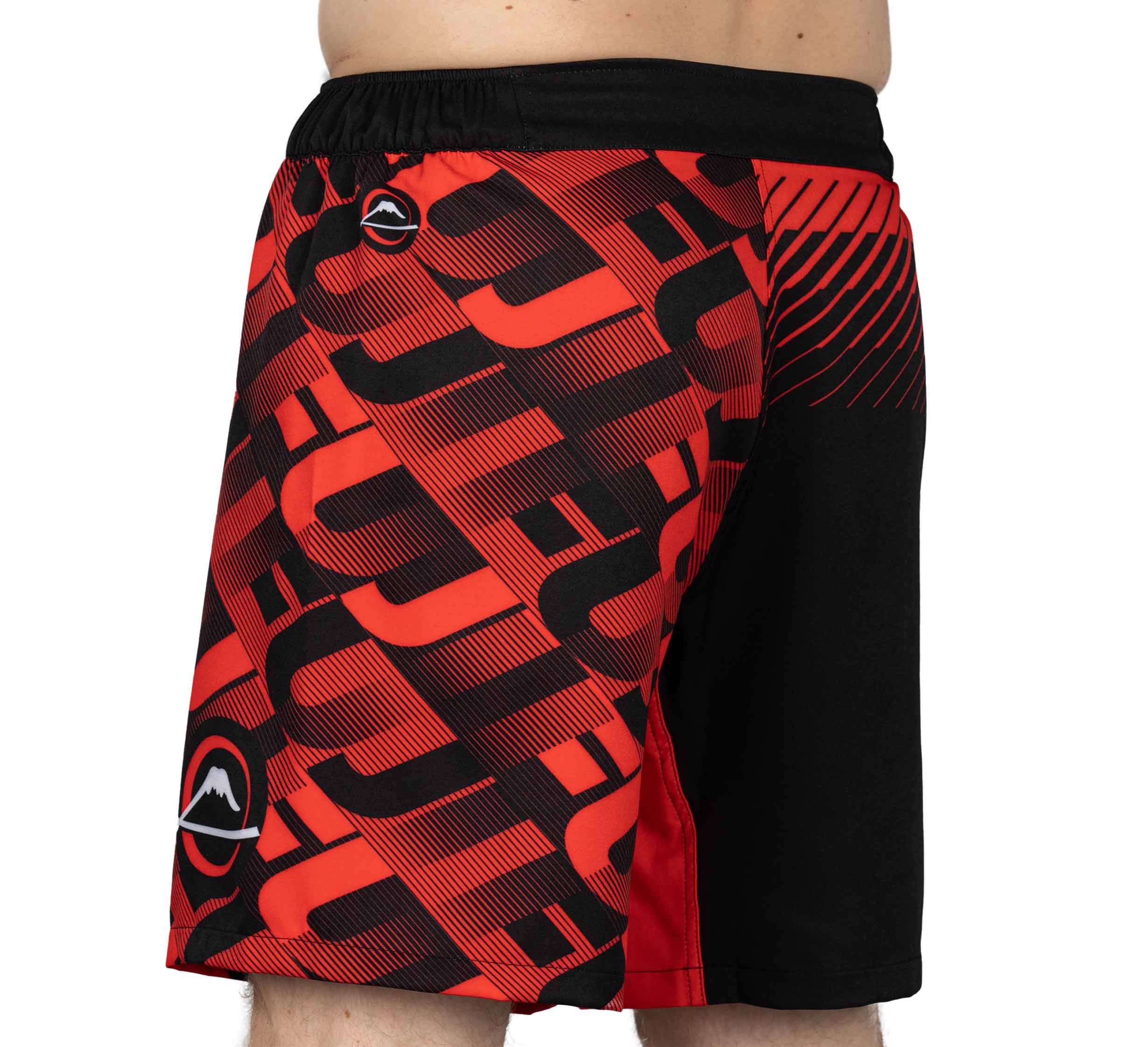 Match Grappling Fight Shorts Red