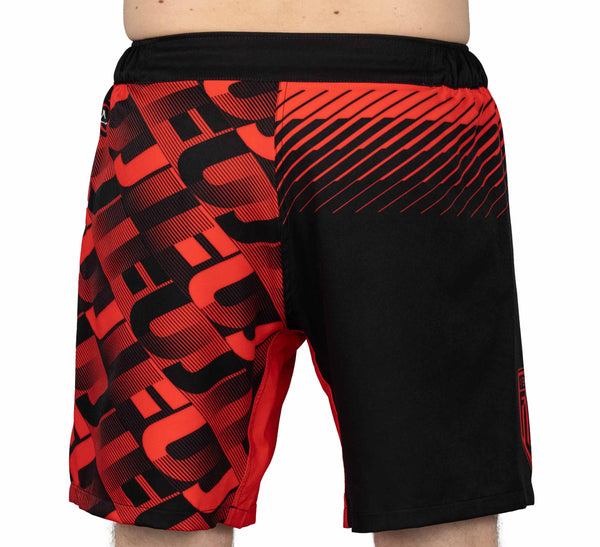 Match Grappling Fight Shorts Red