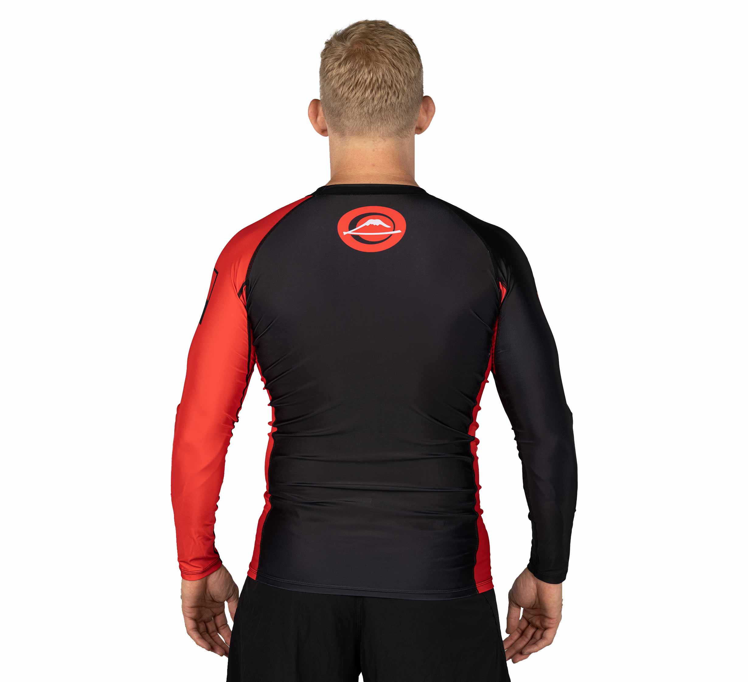 Mount Long Sleeve Rashguard Red