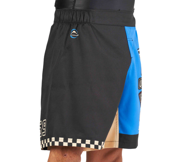 Full Throttle Lightweight Shorts Black/Blue