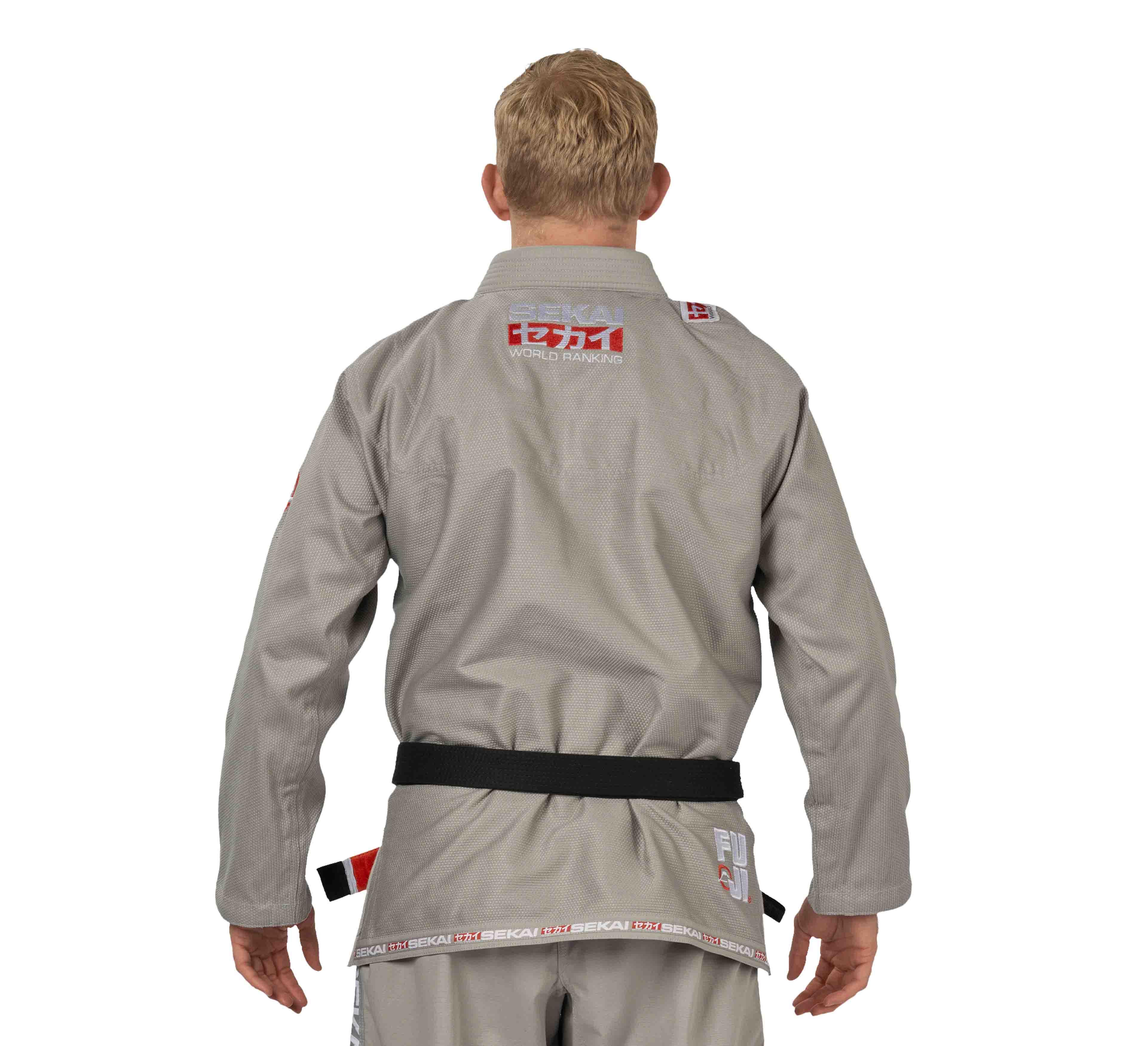 Sekai 2.0 BJJ Gi Grey/Red