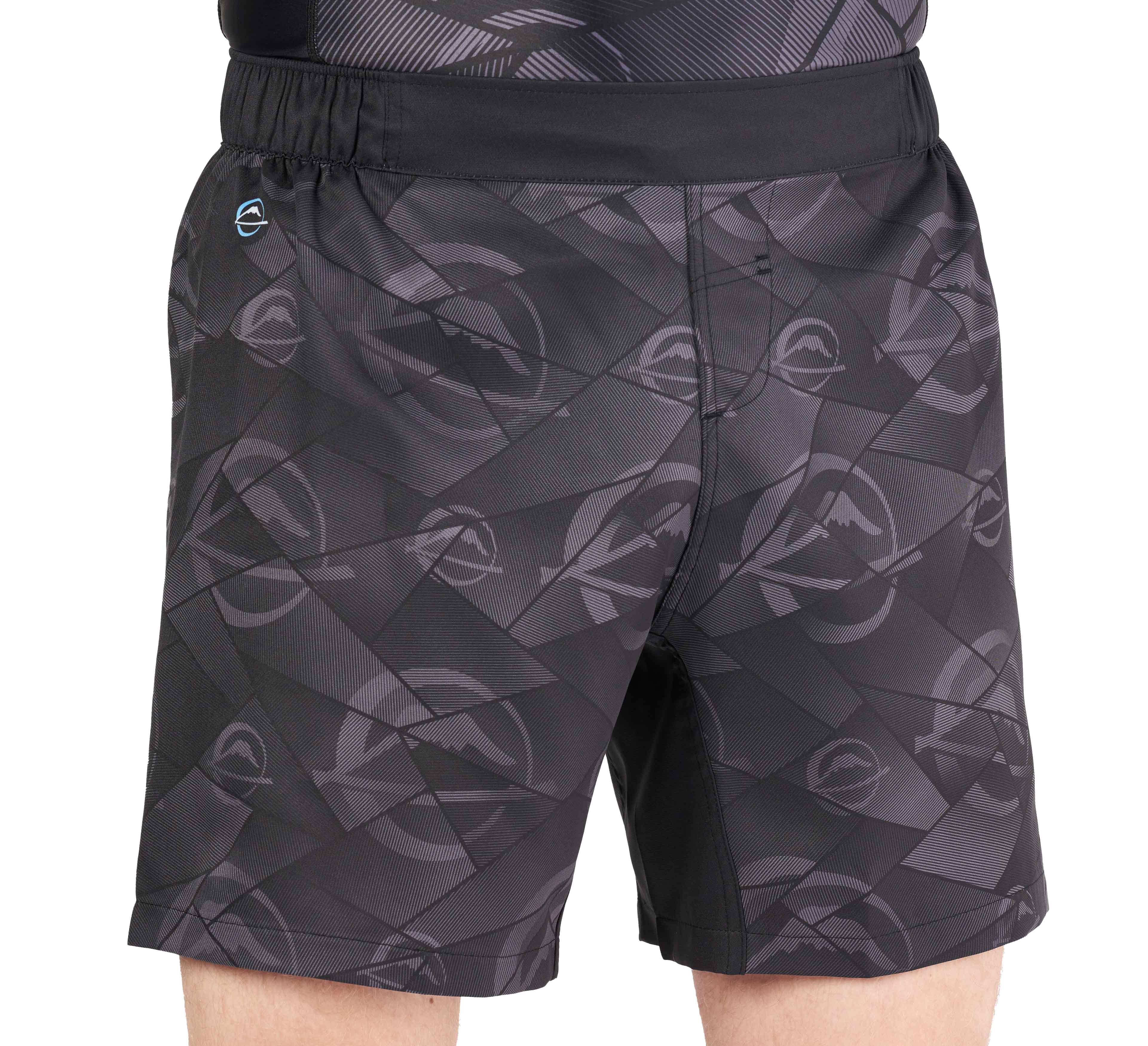 Battle Stripes Lightweight Shorts Black