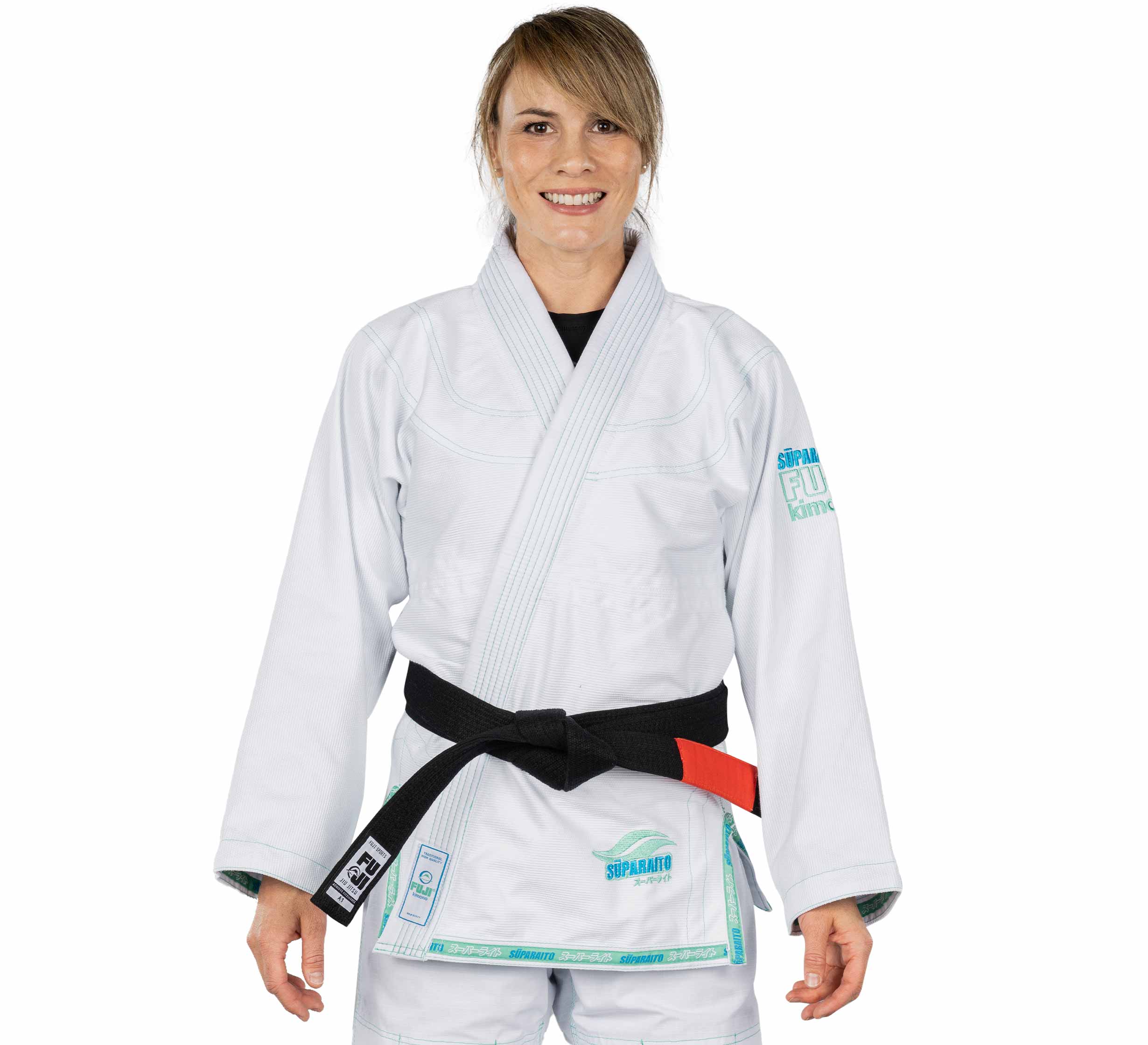 Suparaito Womens BJJ Gi Teal