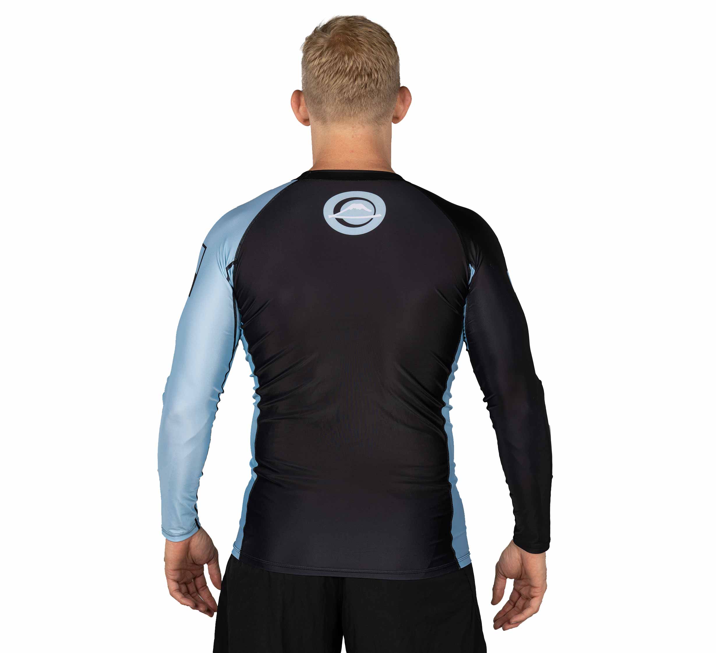 Mount Long Sleeve Rashguard Light Blue