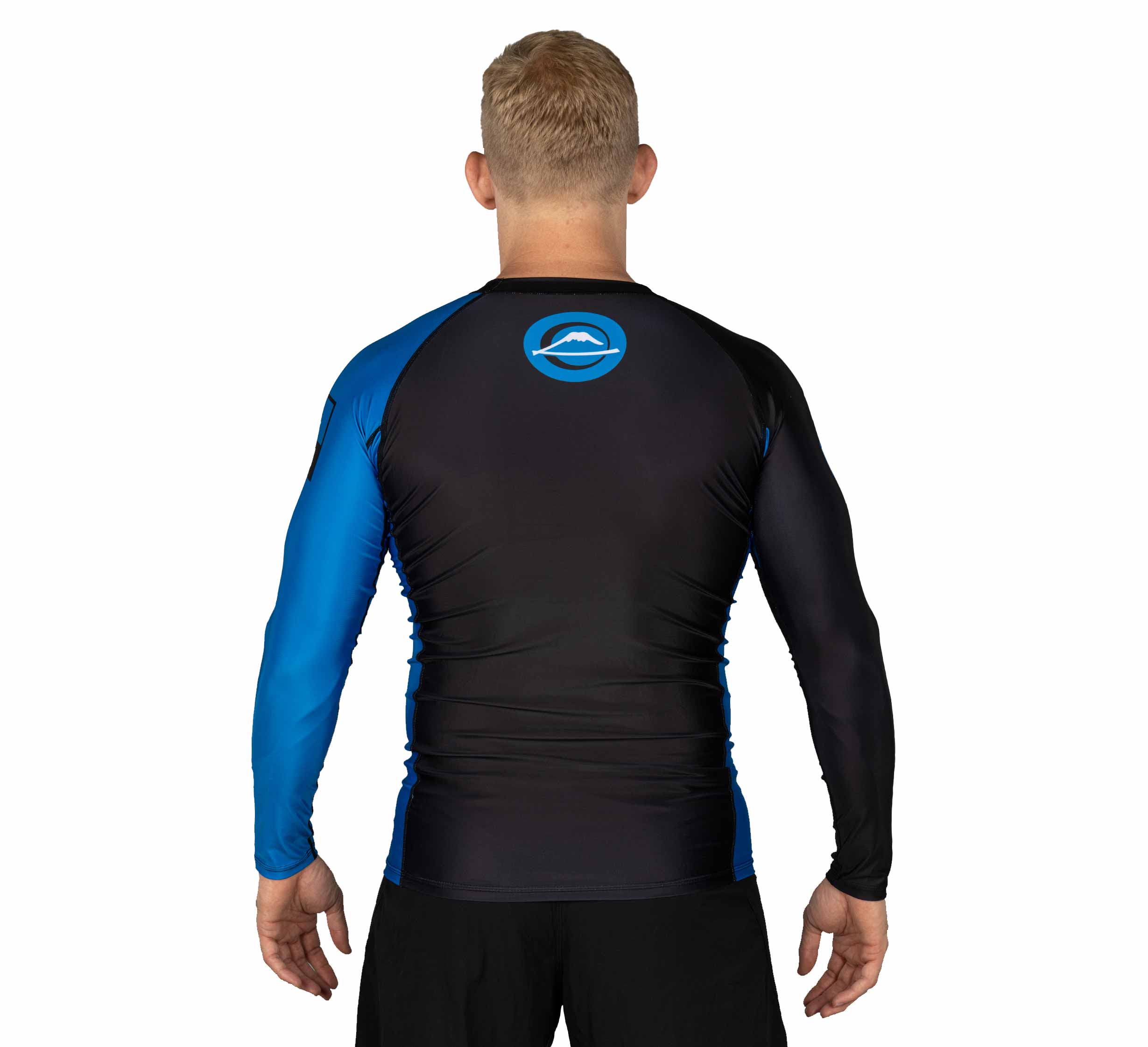 Mount Long Sleeve Rashguard Blue