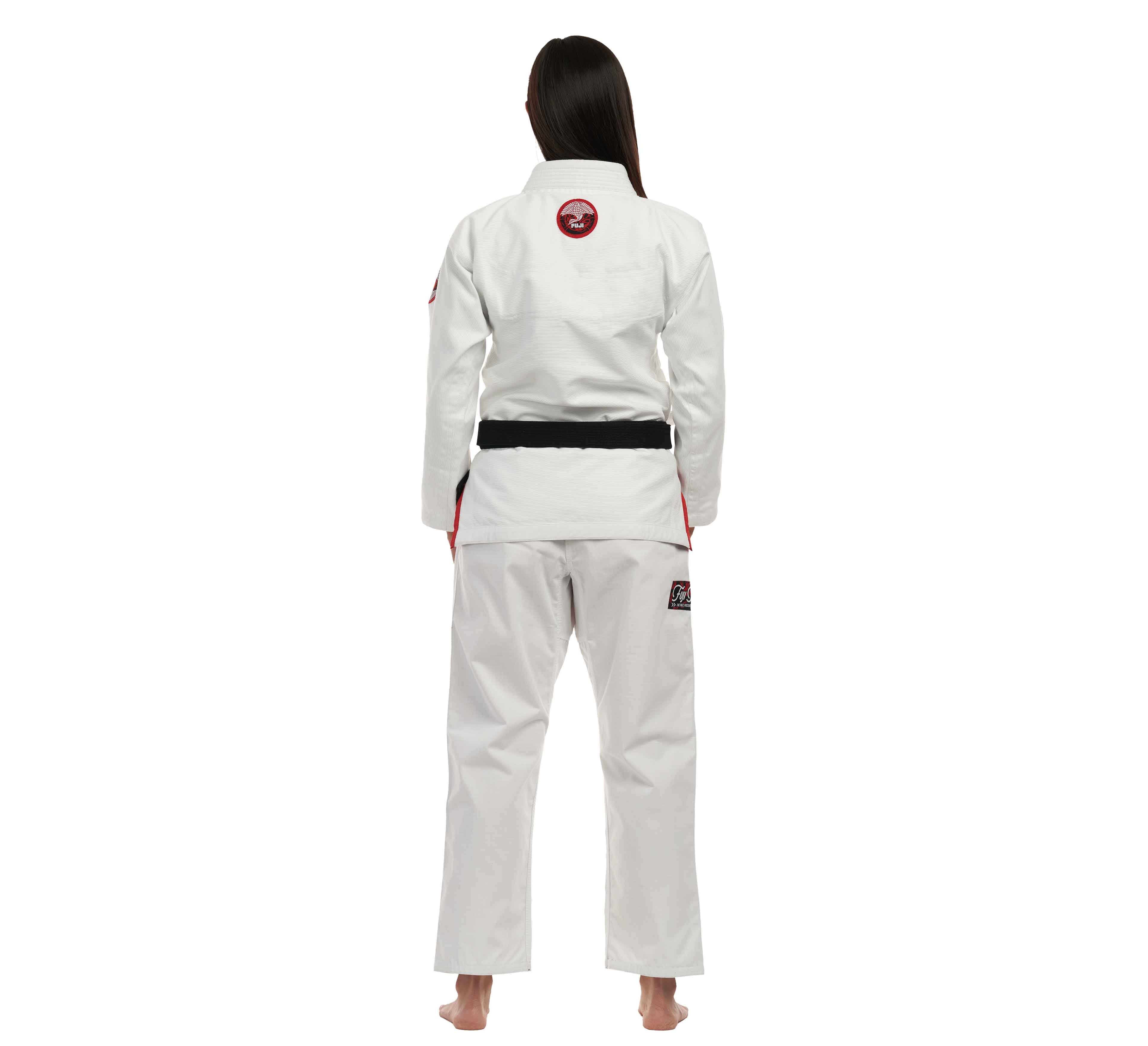 Womens Suparaito BJJ Gi Crane Edition White Red