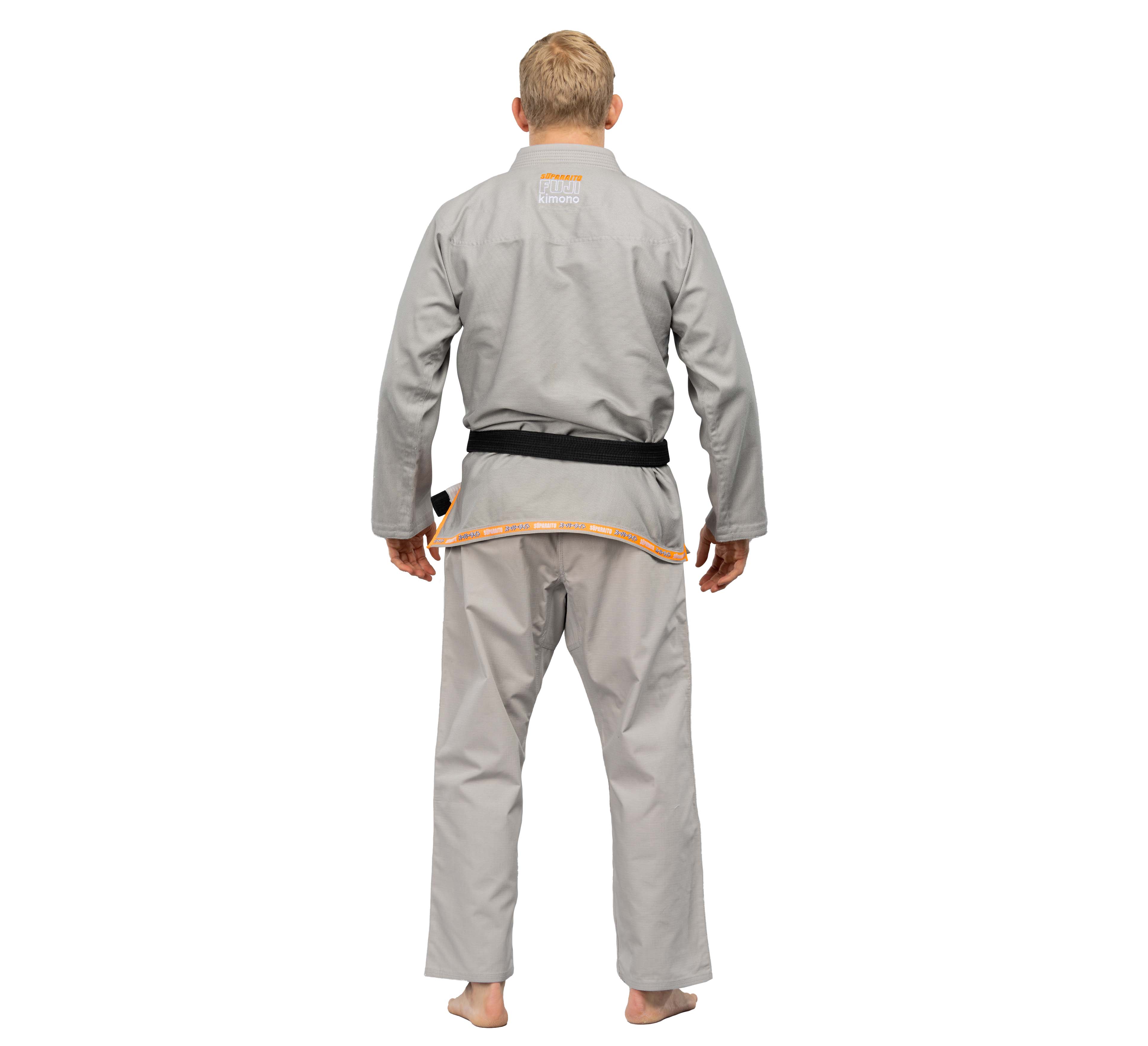 Suparaito BJJ Gi Grey/Orange