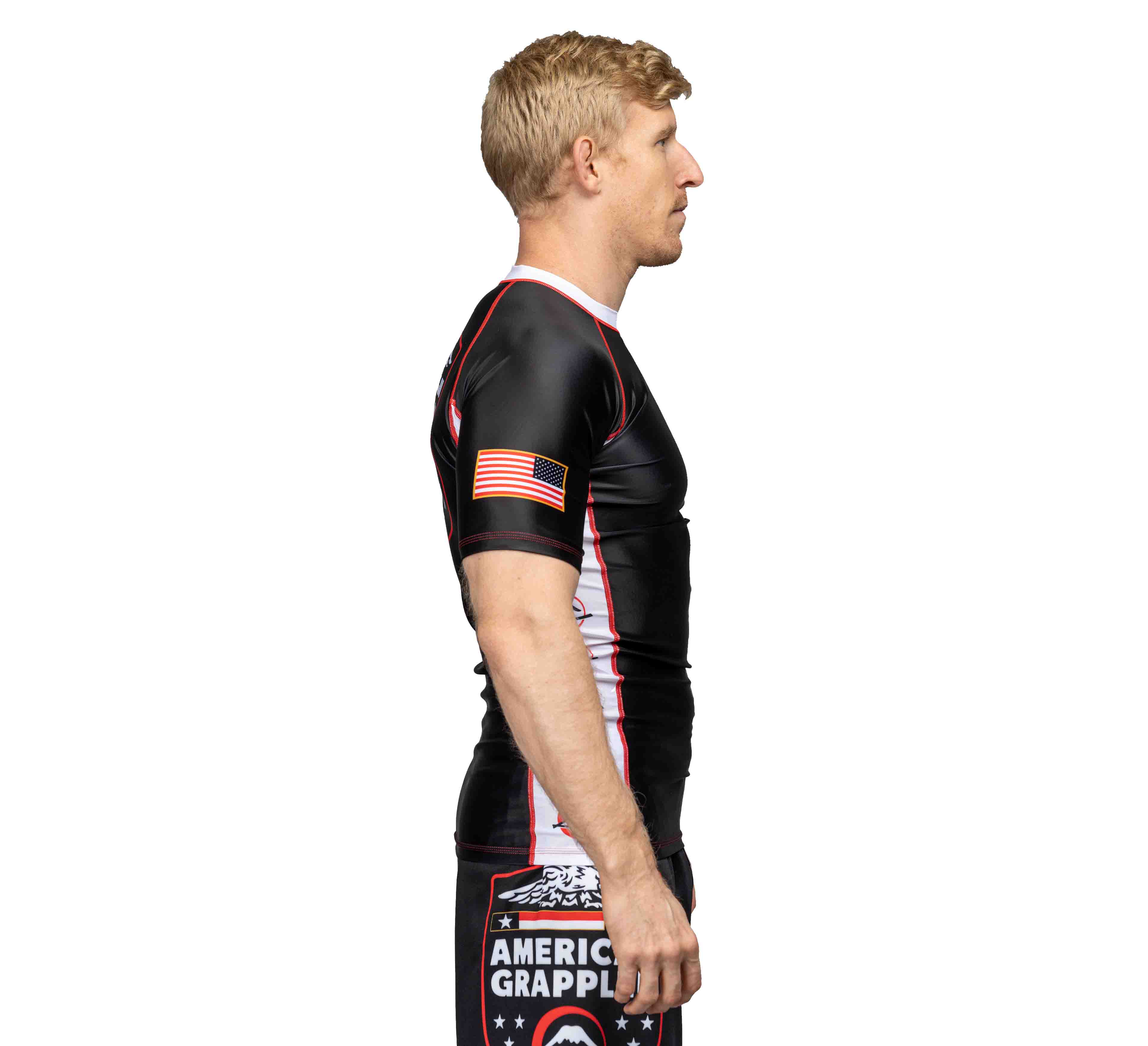 American Grappler Rashguard Black