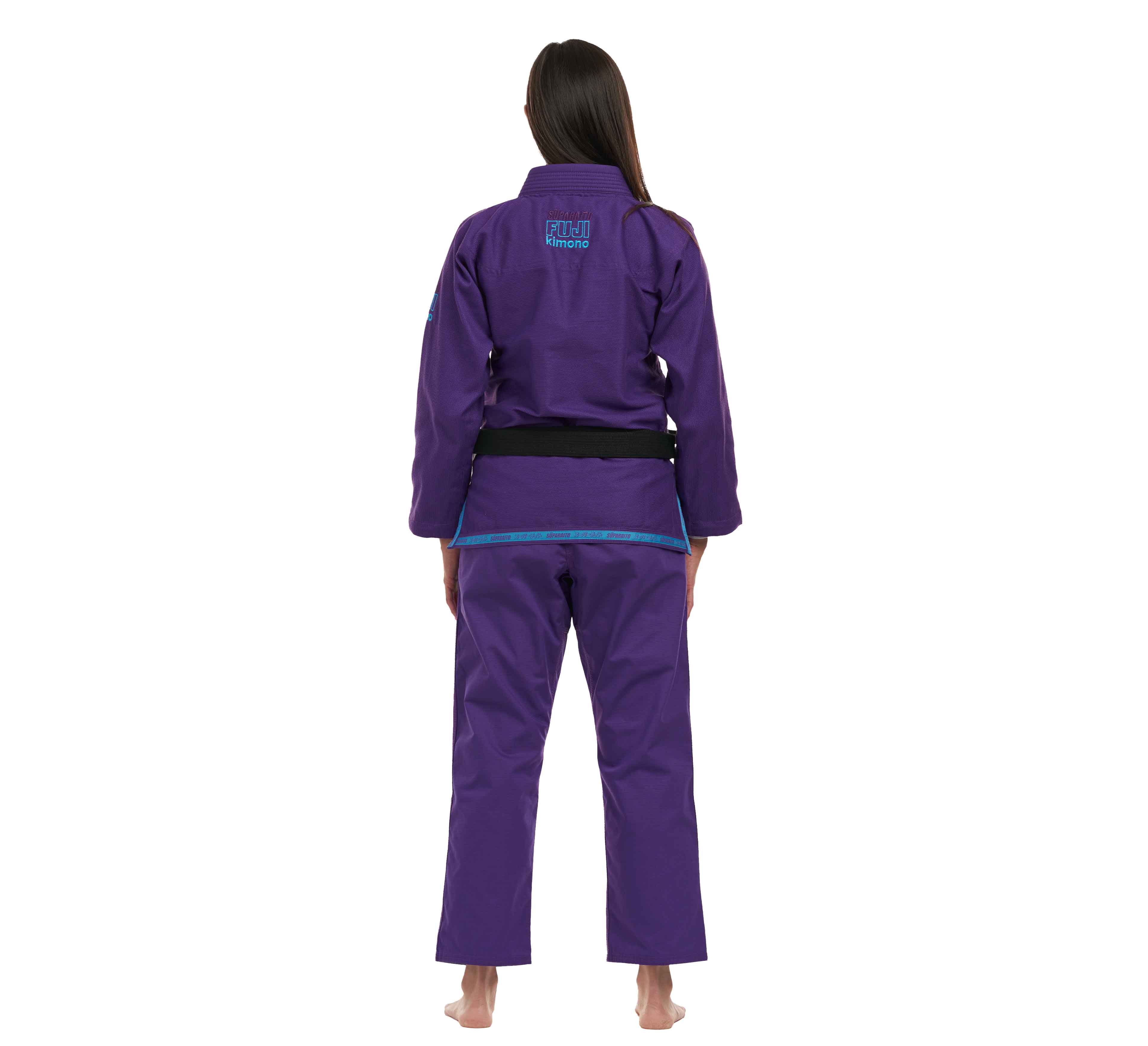 Suparaito Womens BJJ Gi Purple/Blue