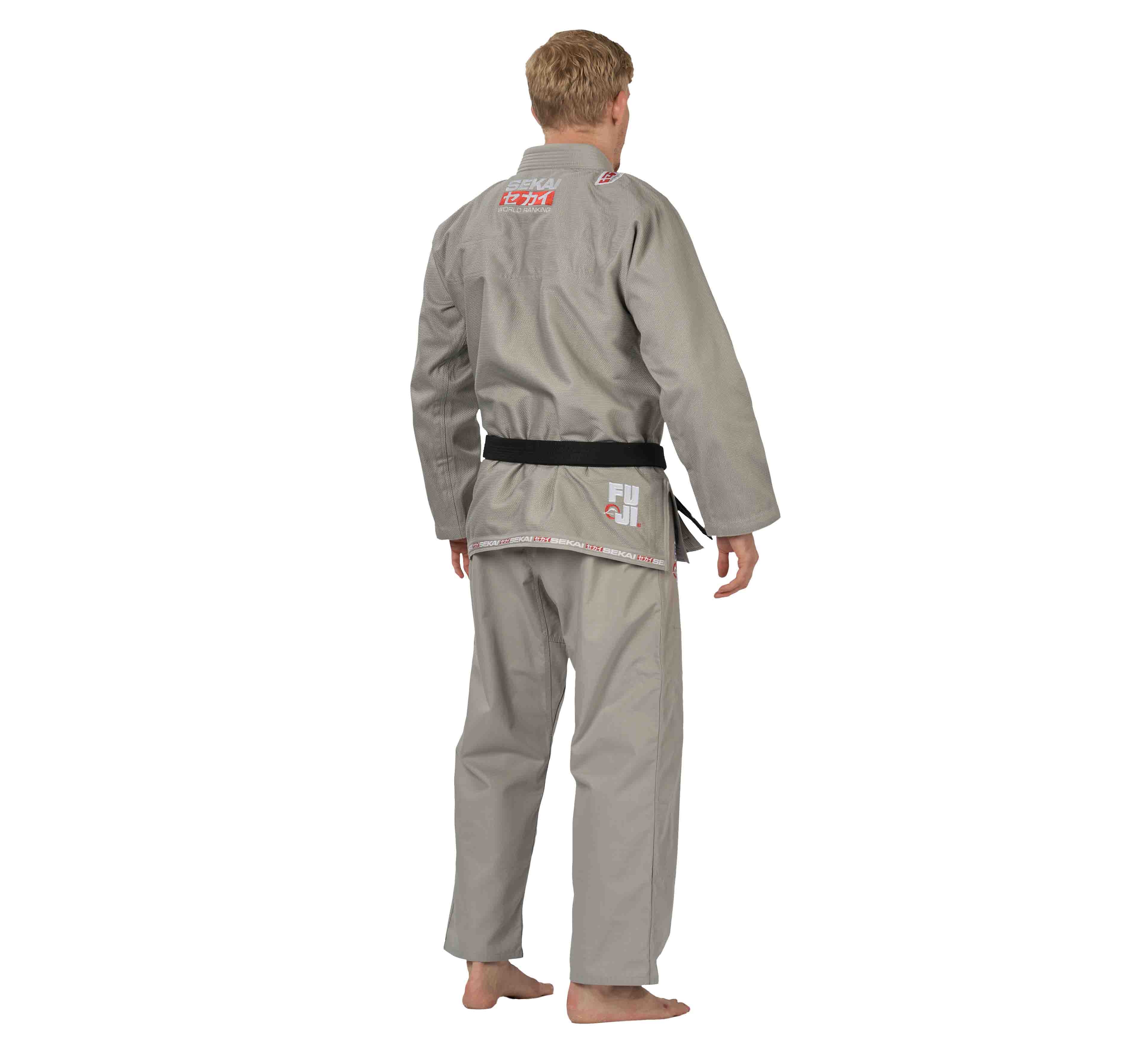 Sekai 2.0 BJJ Gi Grey/Red