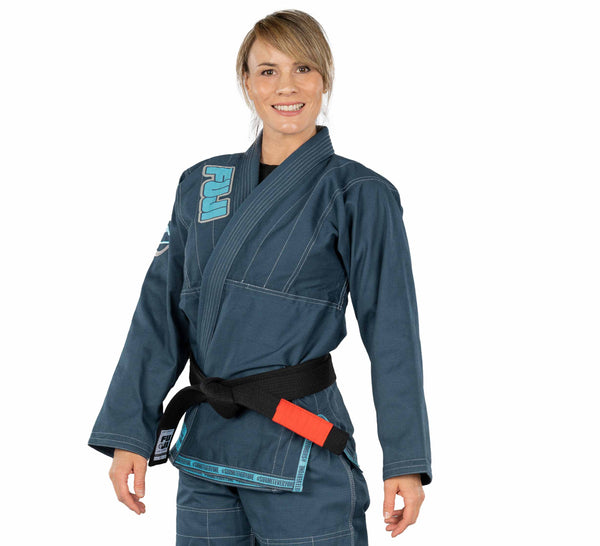 Submit Everyone Womens BJJ Gi Teal