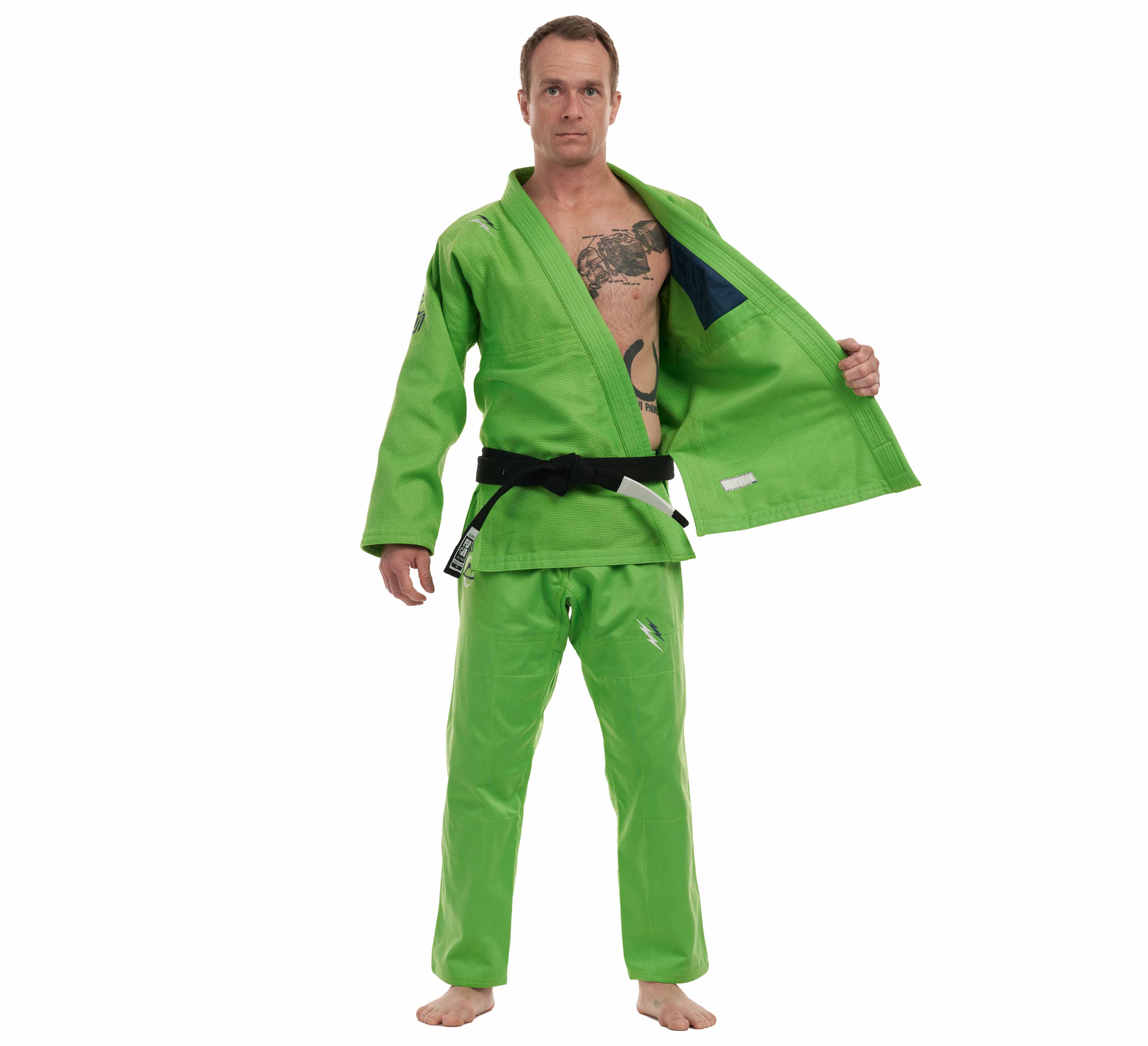 All Around BJJ Gi Electric Green Edition