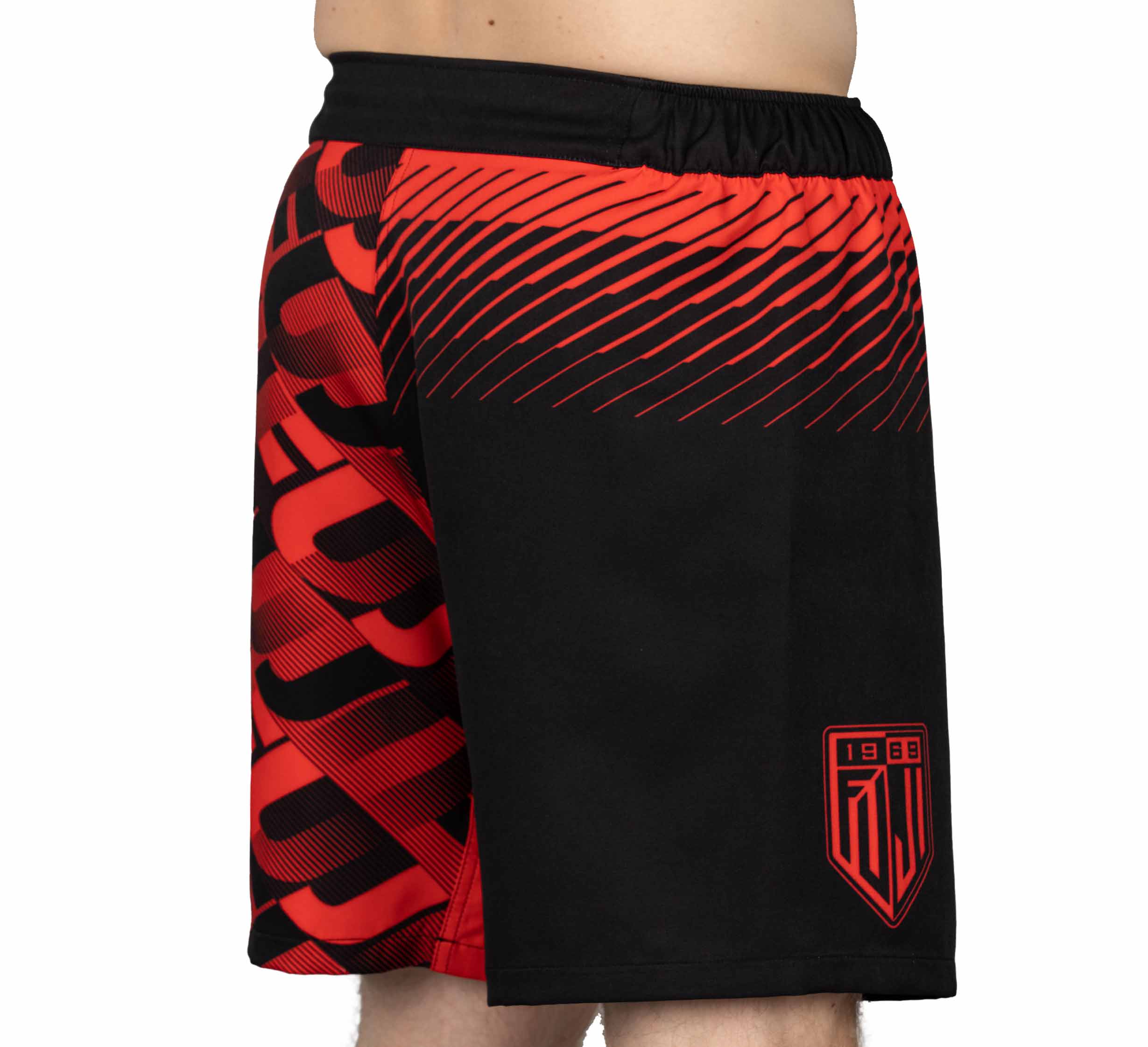 Match Grappling Fight Shorts Red