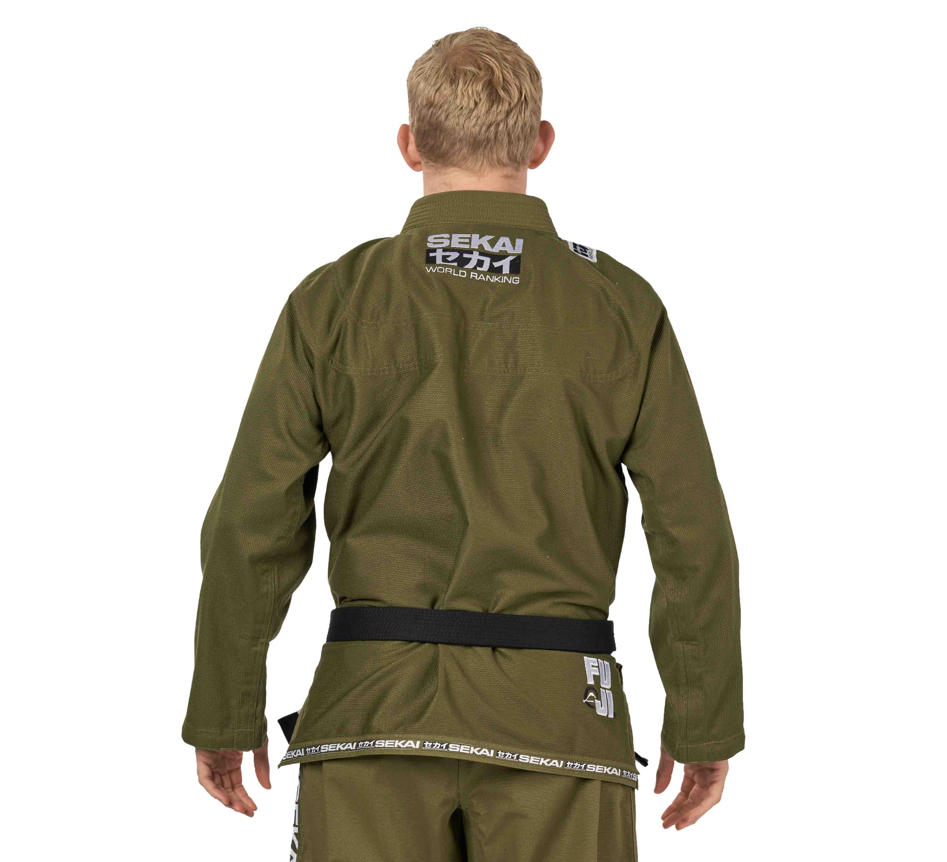 Sekai 2.0 BJJ Gi Military Green/Black