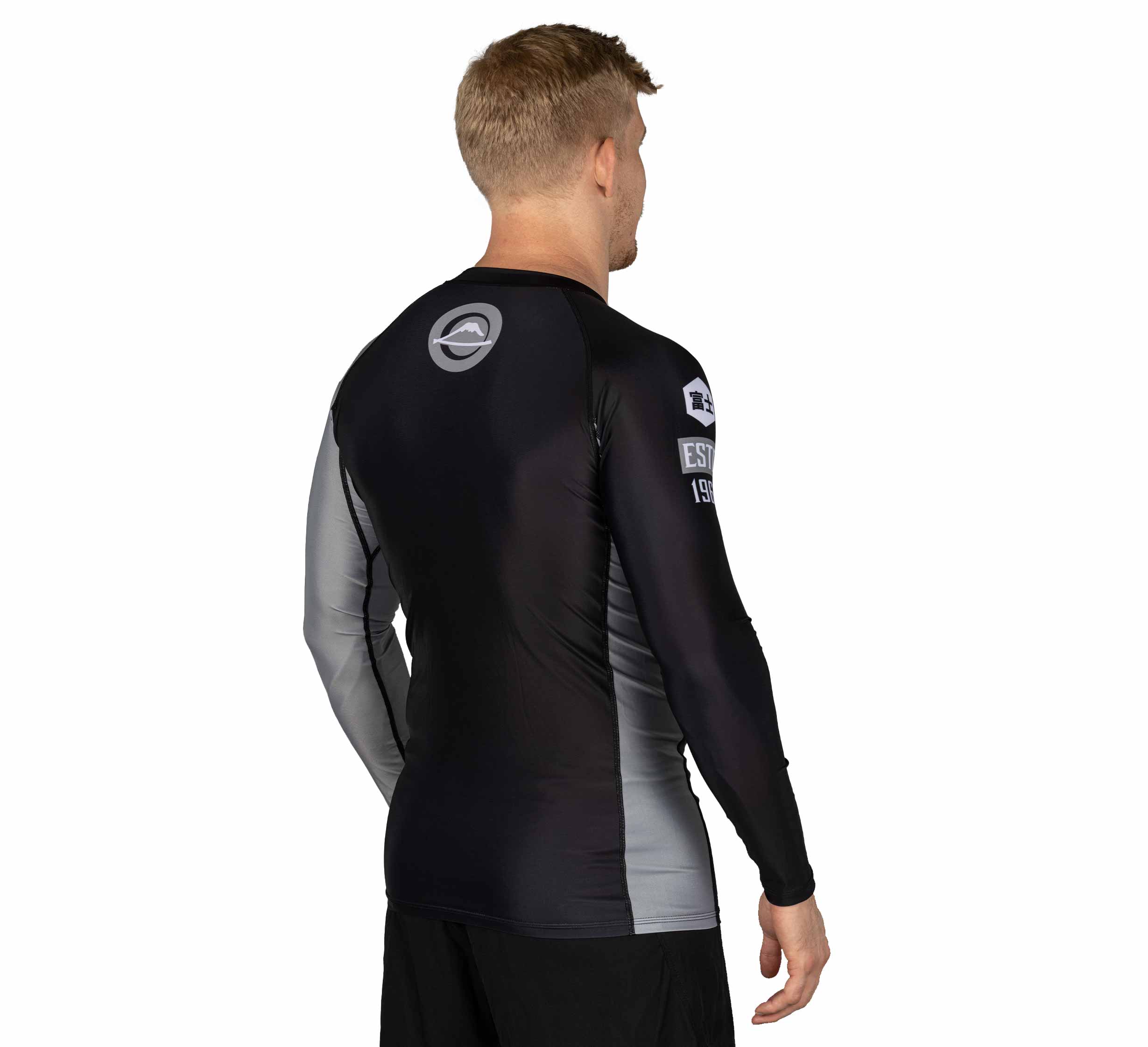 Mount Long Sleeve Rashguard Grey