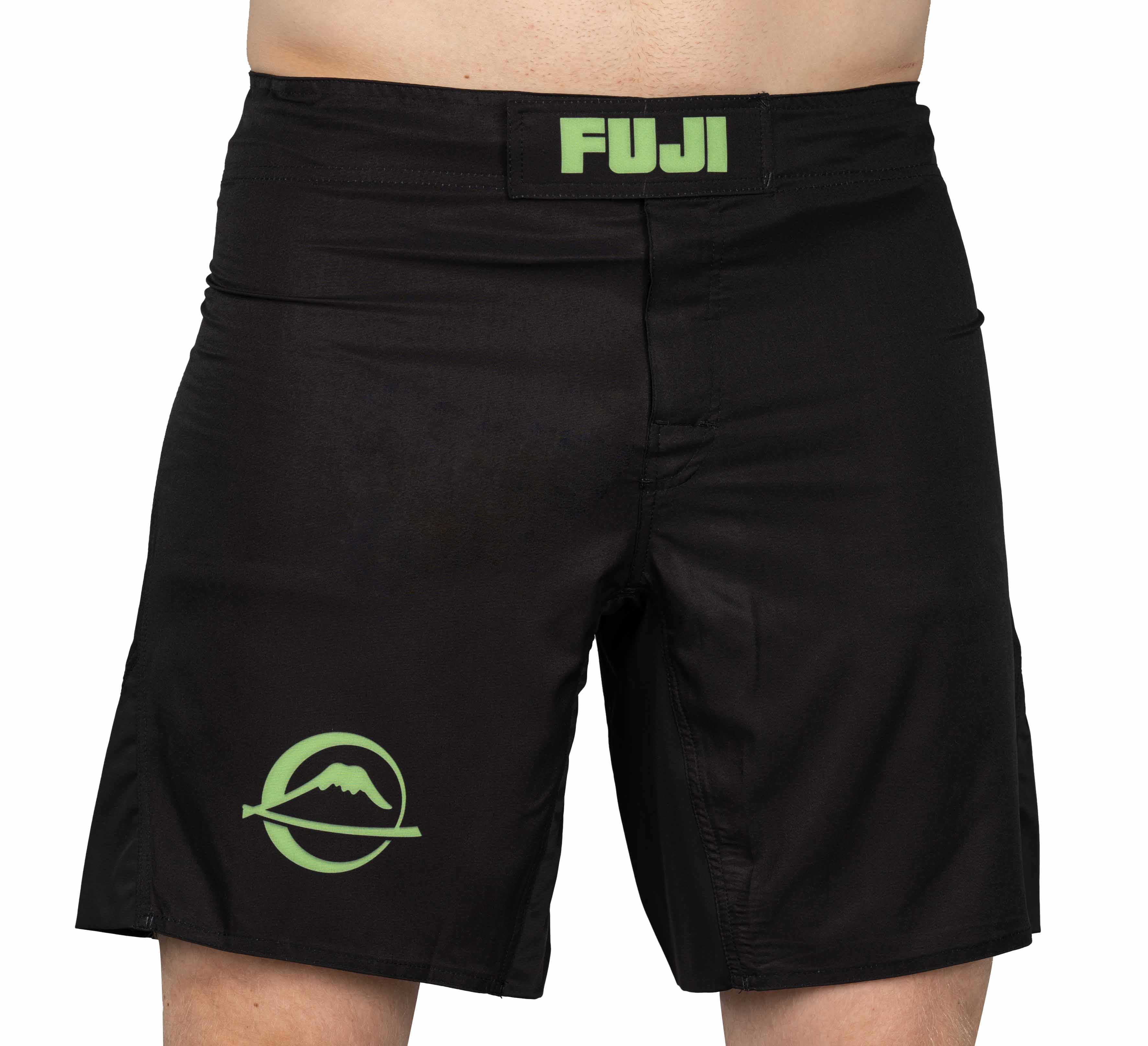 Baseline Fight Shorts Black/Green