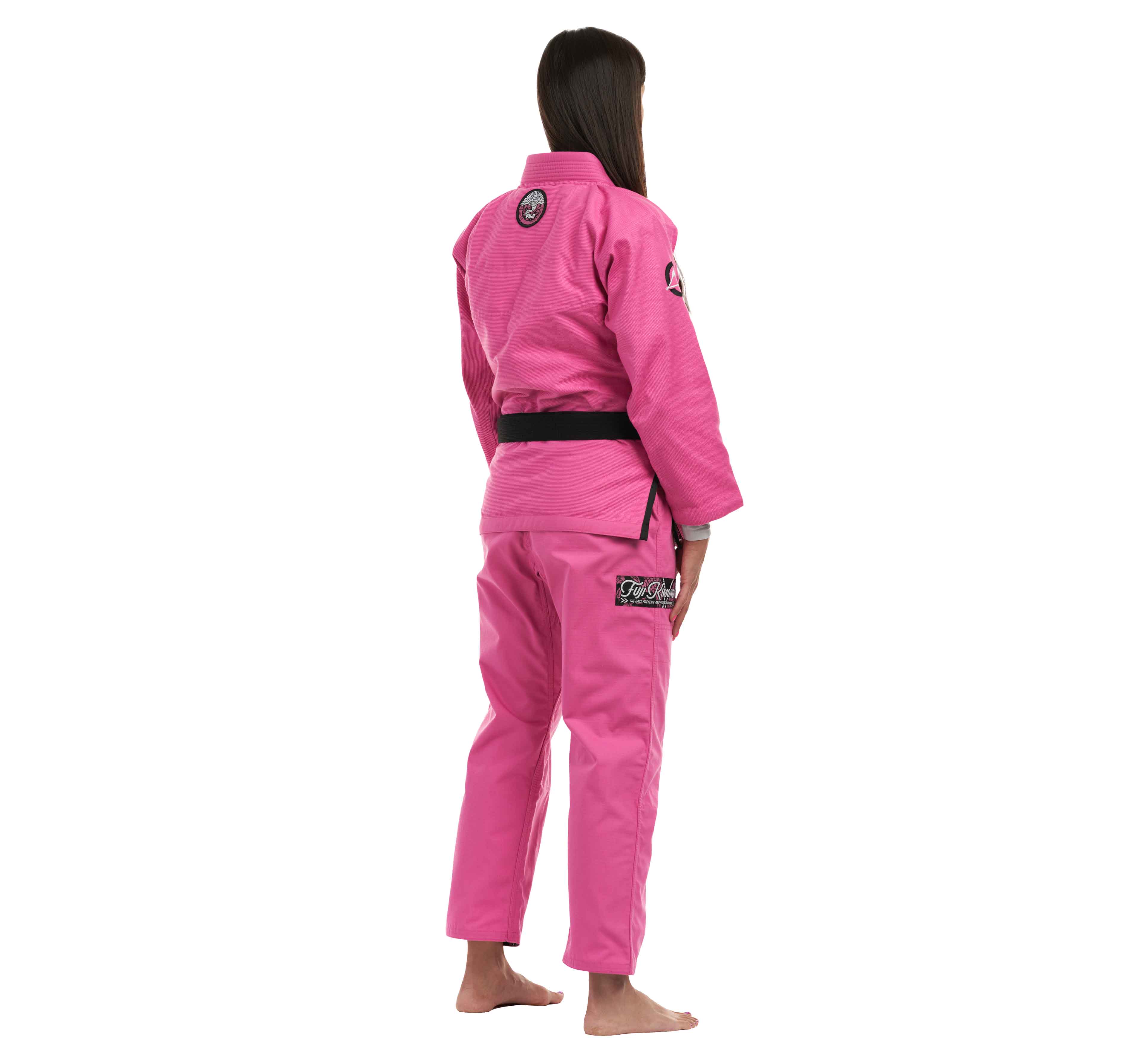 Suparaito Womens BJJ Gi Crane Edition Pink