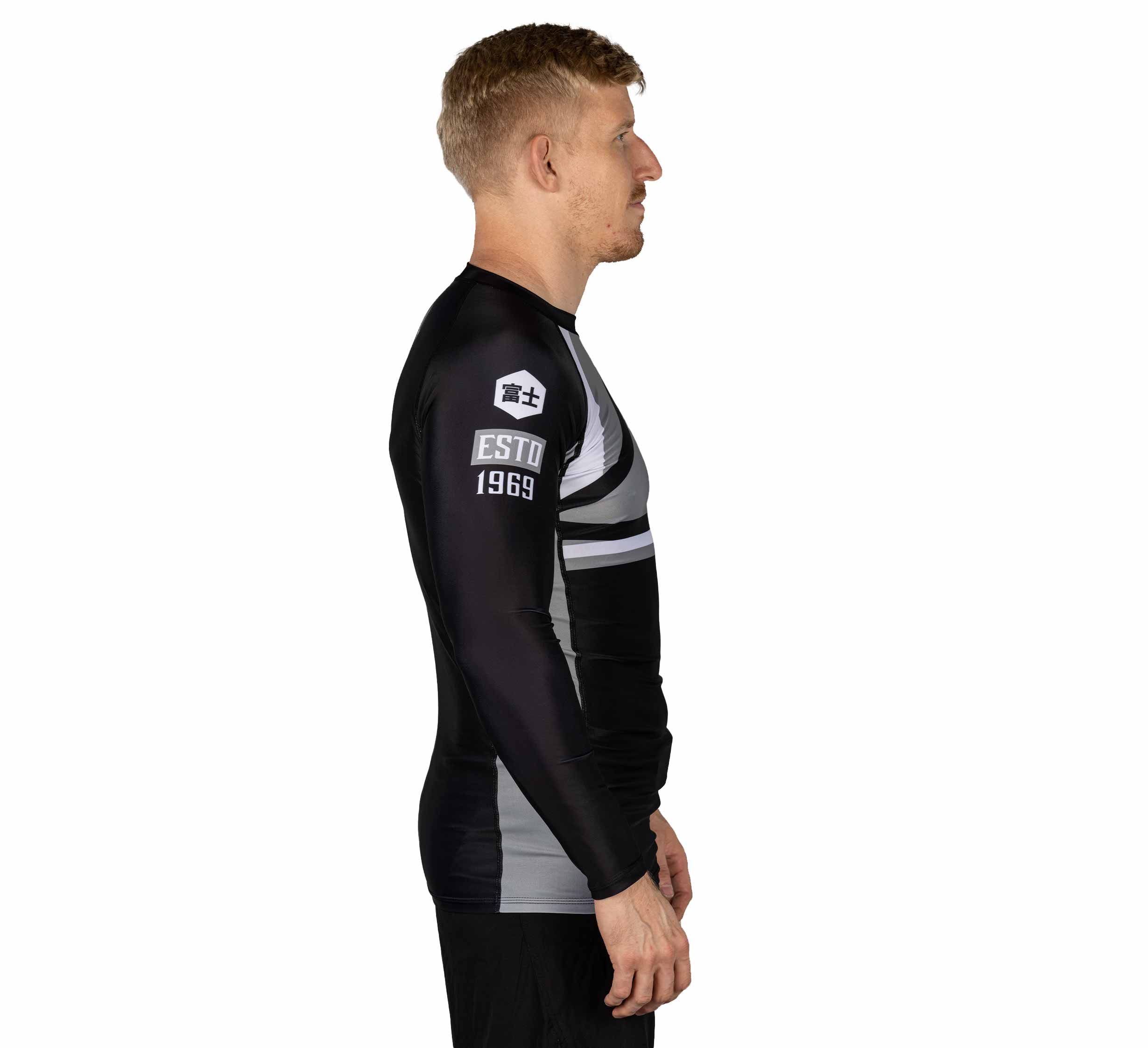 Mount Long Sleeve Rashguard Grey