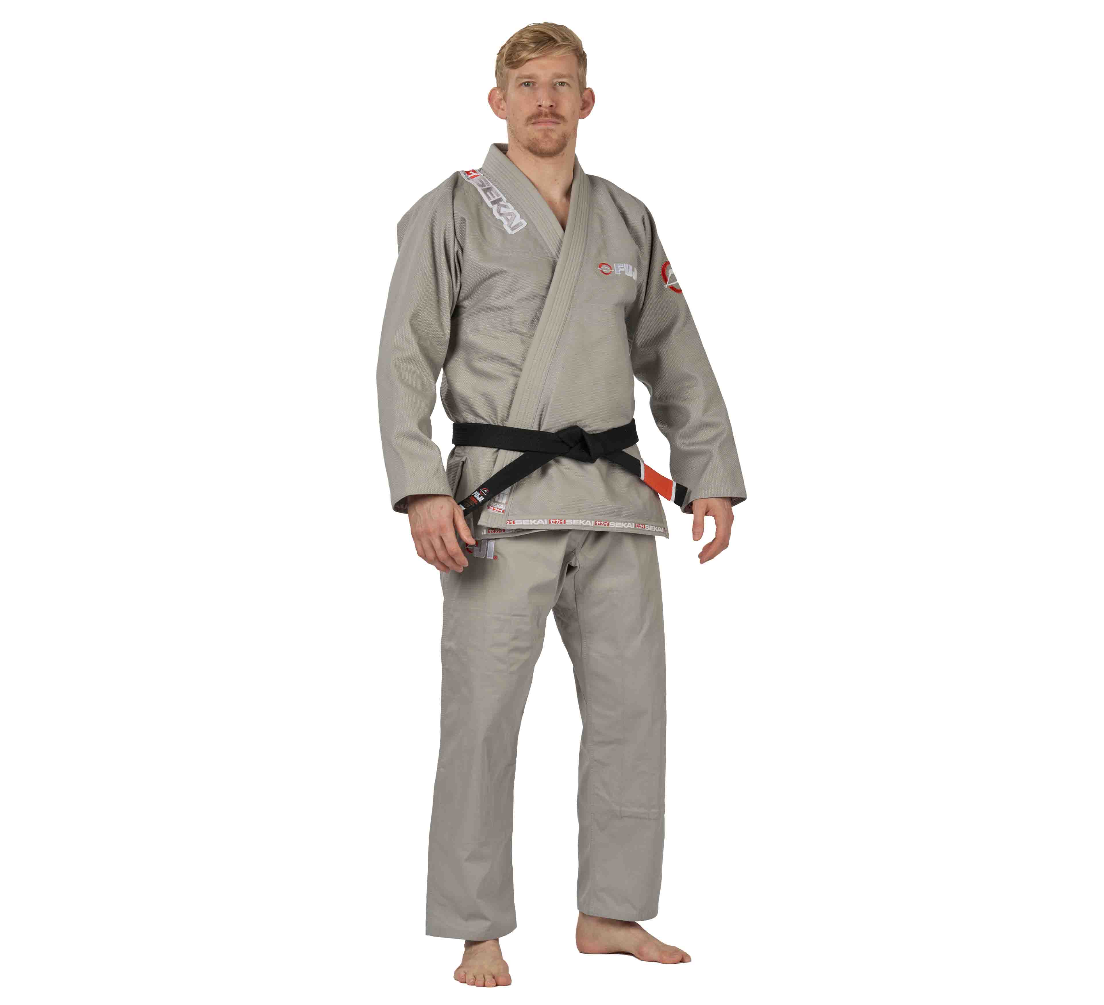 Sekai 2.0 BJJ Gi Grey/Red